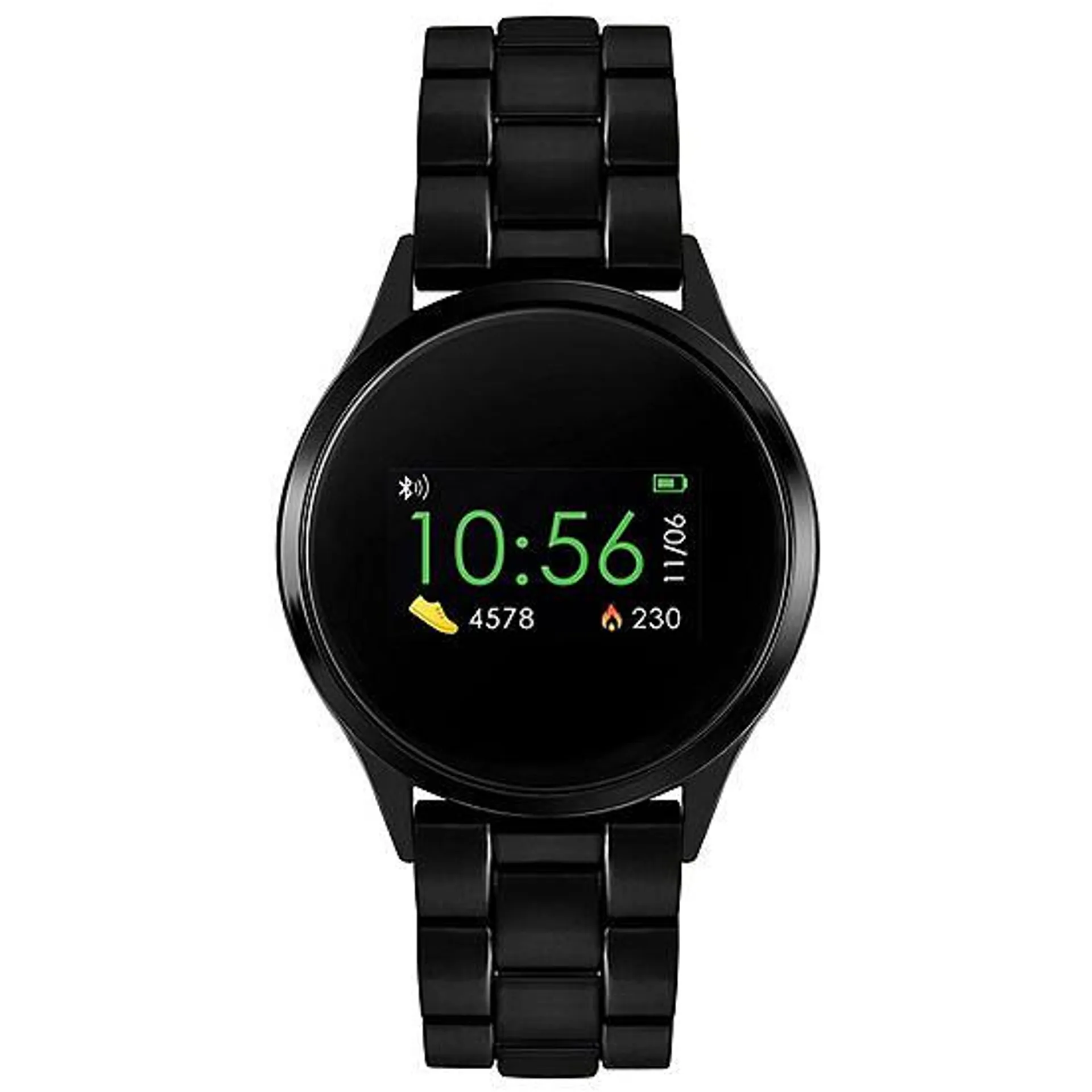 Reflex Active Series 4 Smart Watch with Colour Touch Screen & Black Bracelet Strap