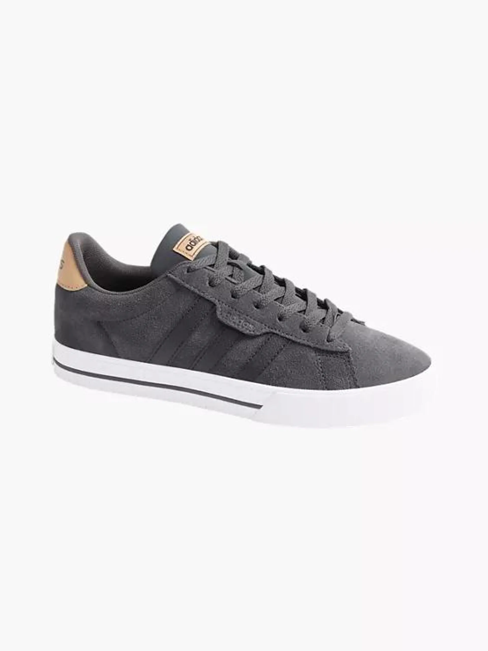 Mens Black Adidas Daily 3.0 Black Lace-up Trainers