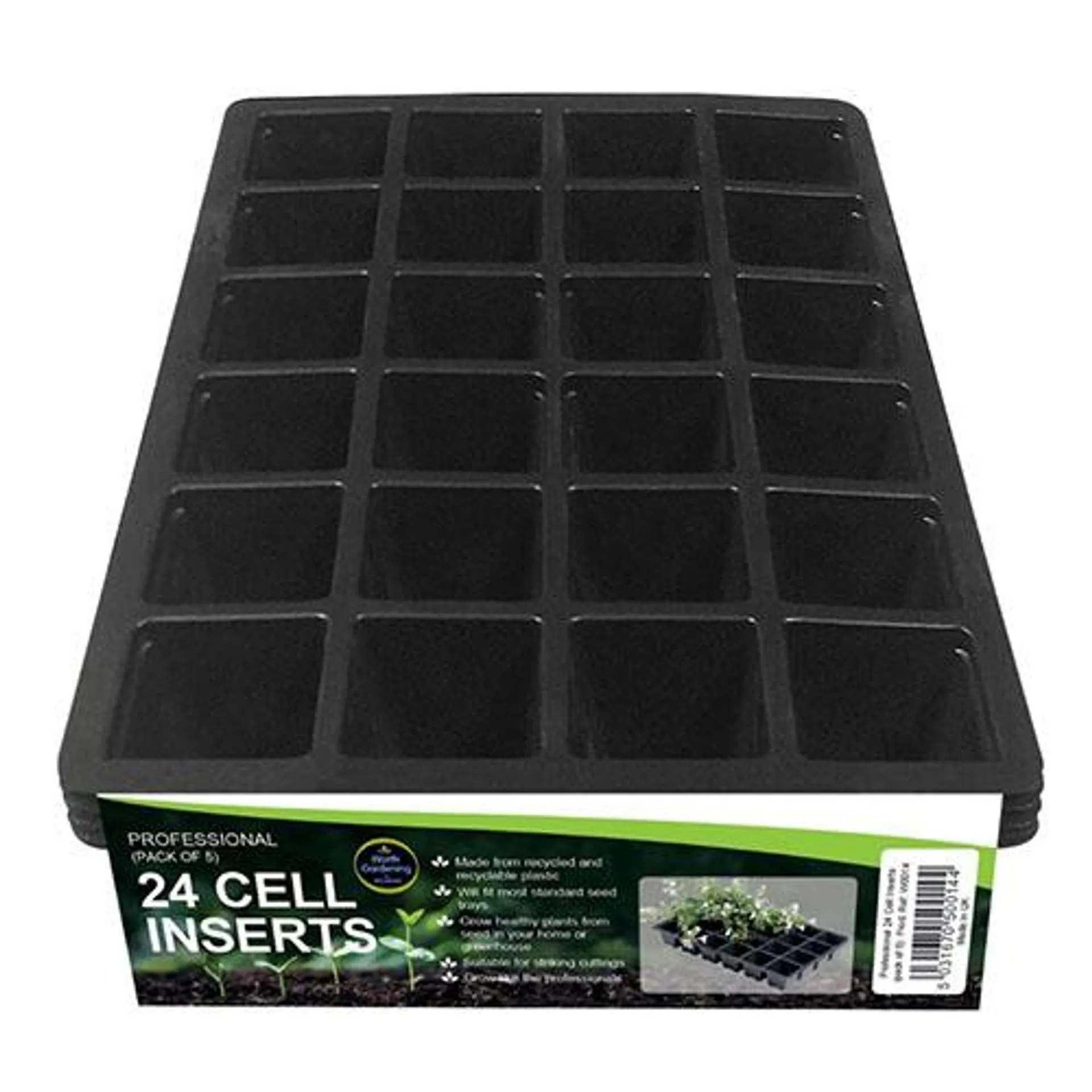 Professional 24 Cell Inserts - 5 Pack