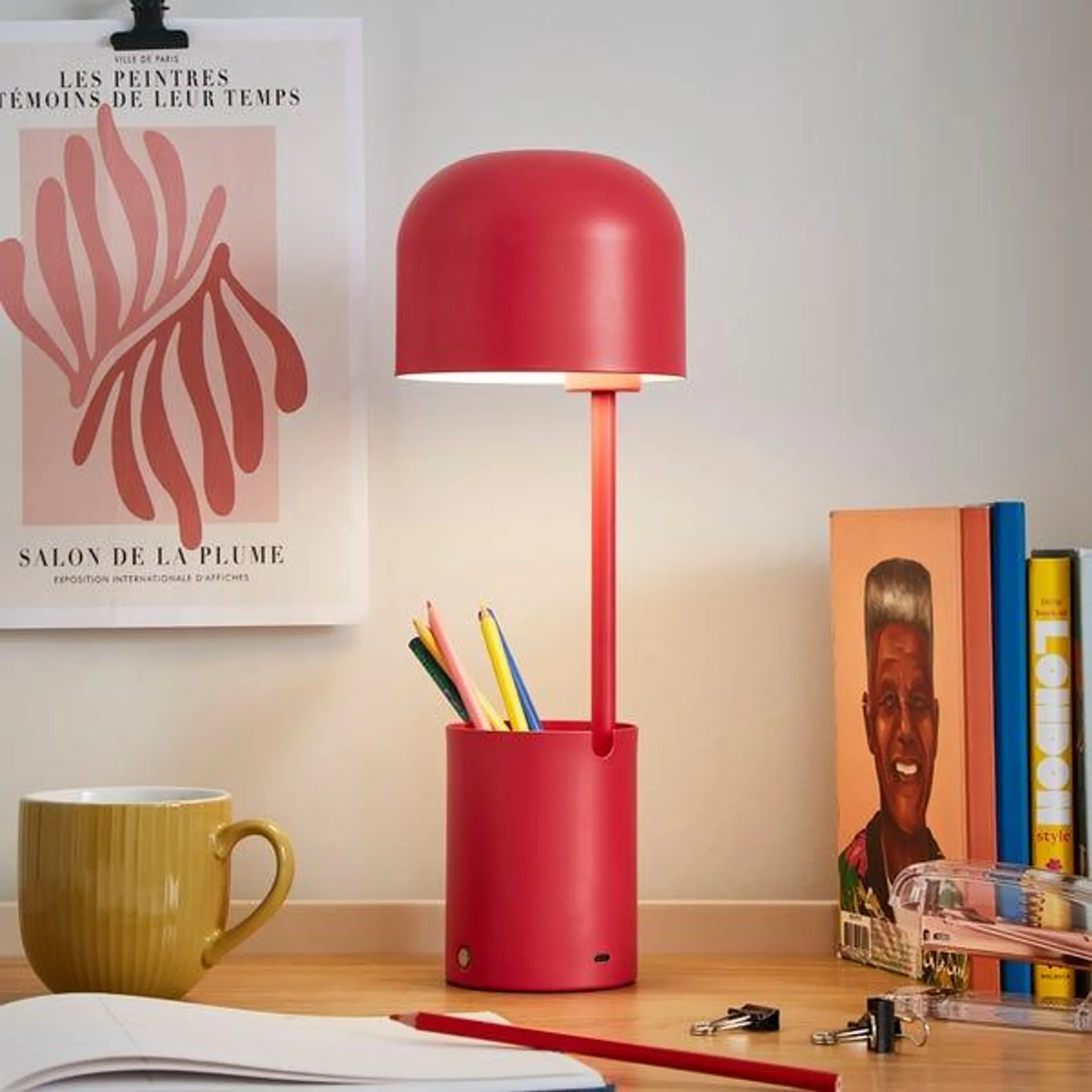 Keko Multifunctional Rechargeable Touch Dimmable Table Lamp