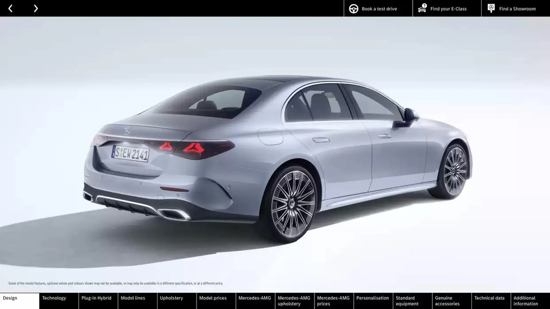 Mercedes Benz New E-Class Saloon from 9 November to 9 November 2025 - Catalogue Page 4