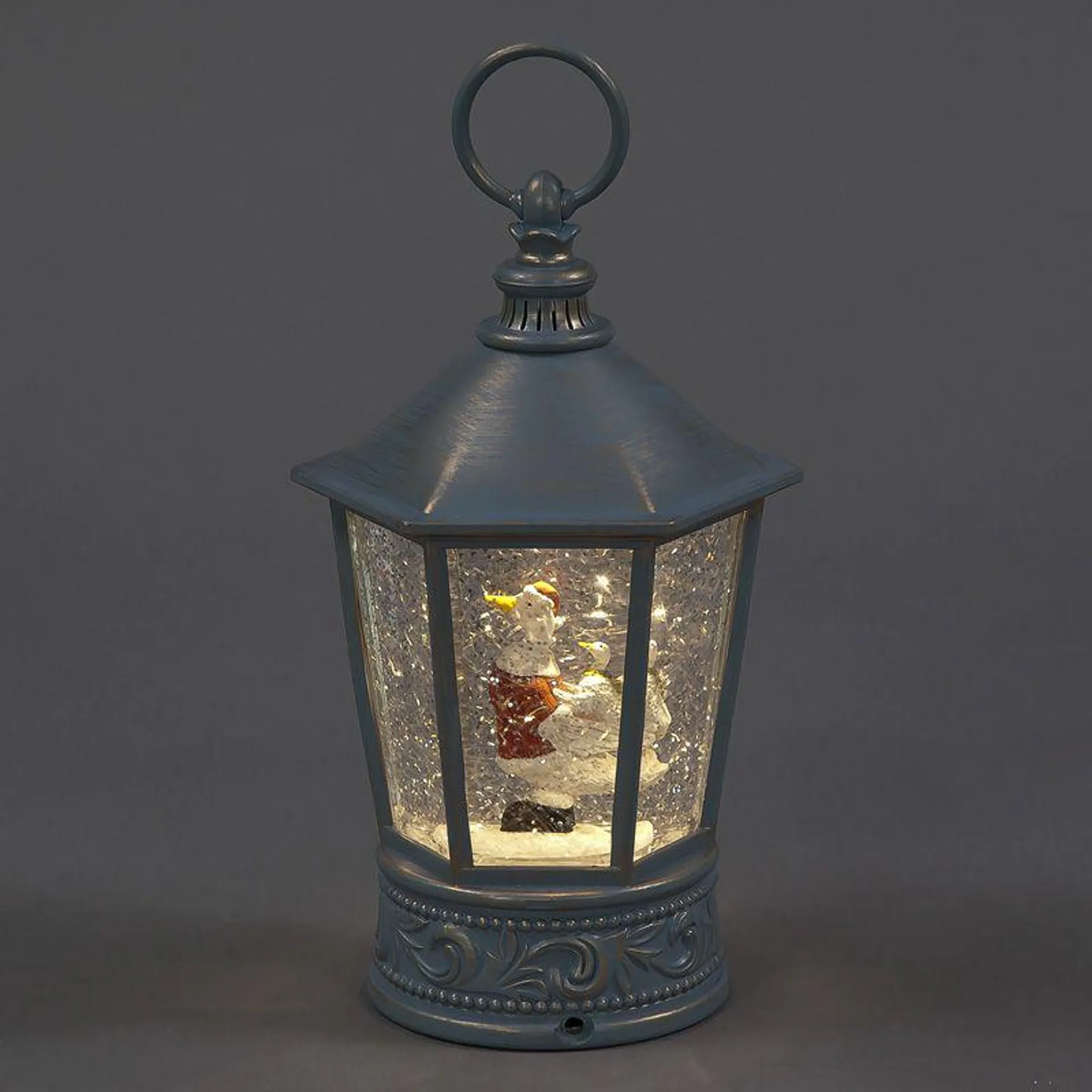 Battery Operated 26cm Water Lantern With Geese