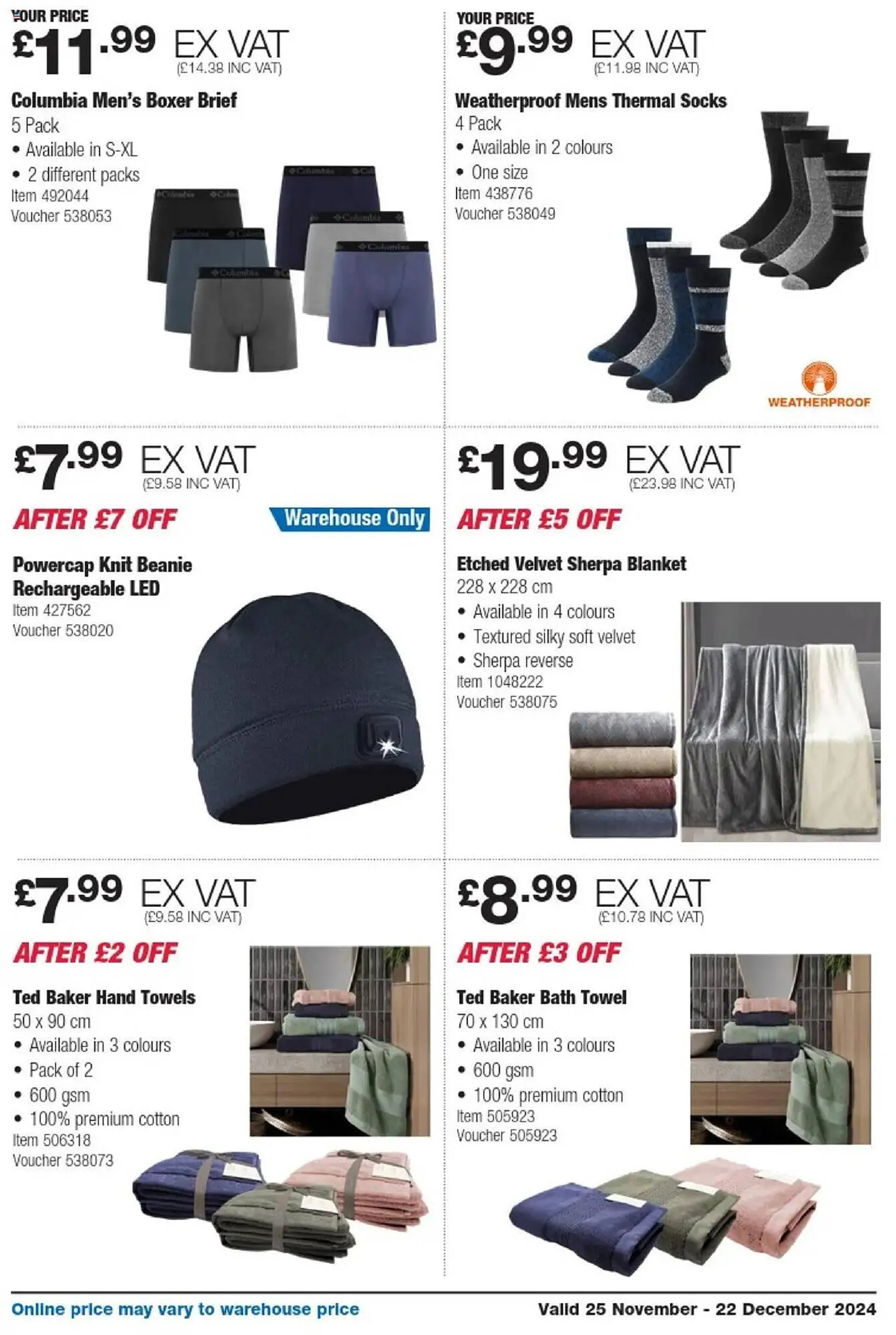 Costco leaflet from 25 November to 22 December 2024 - Catalogue Page 11