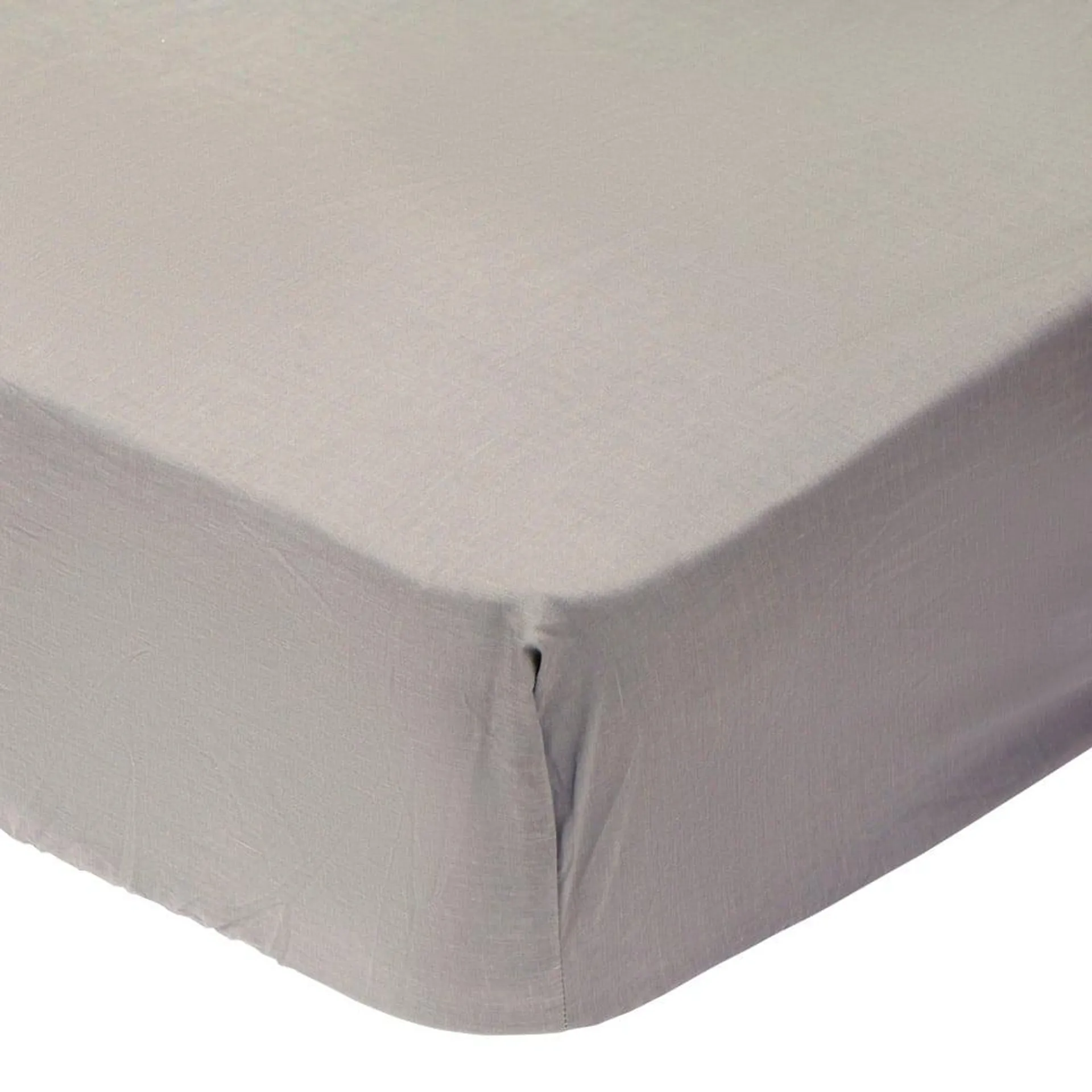 Wilko Best Double Porpoise 300 Thread Count Percale Fitted Bed Sheet