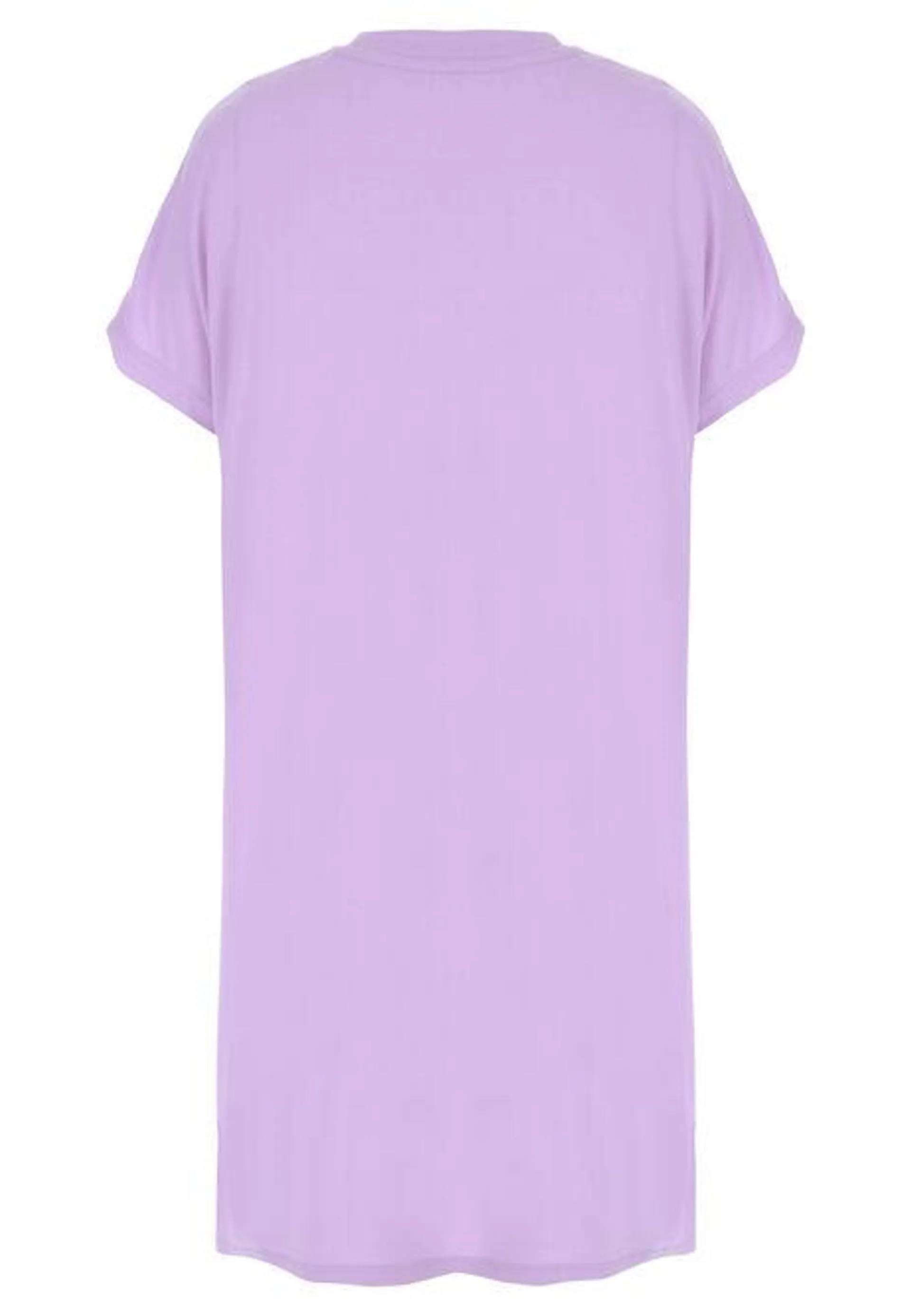 Older Girls Lilac Slogan Nightdress