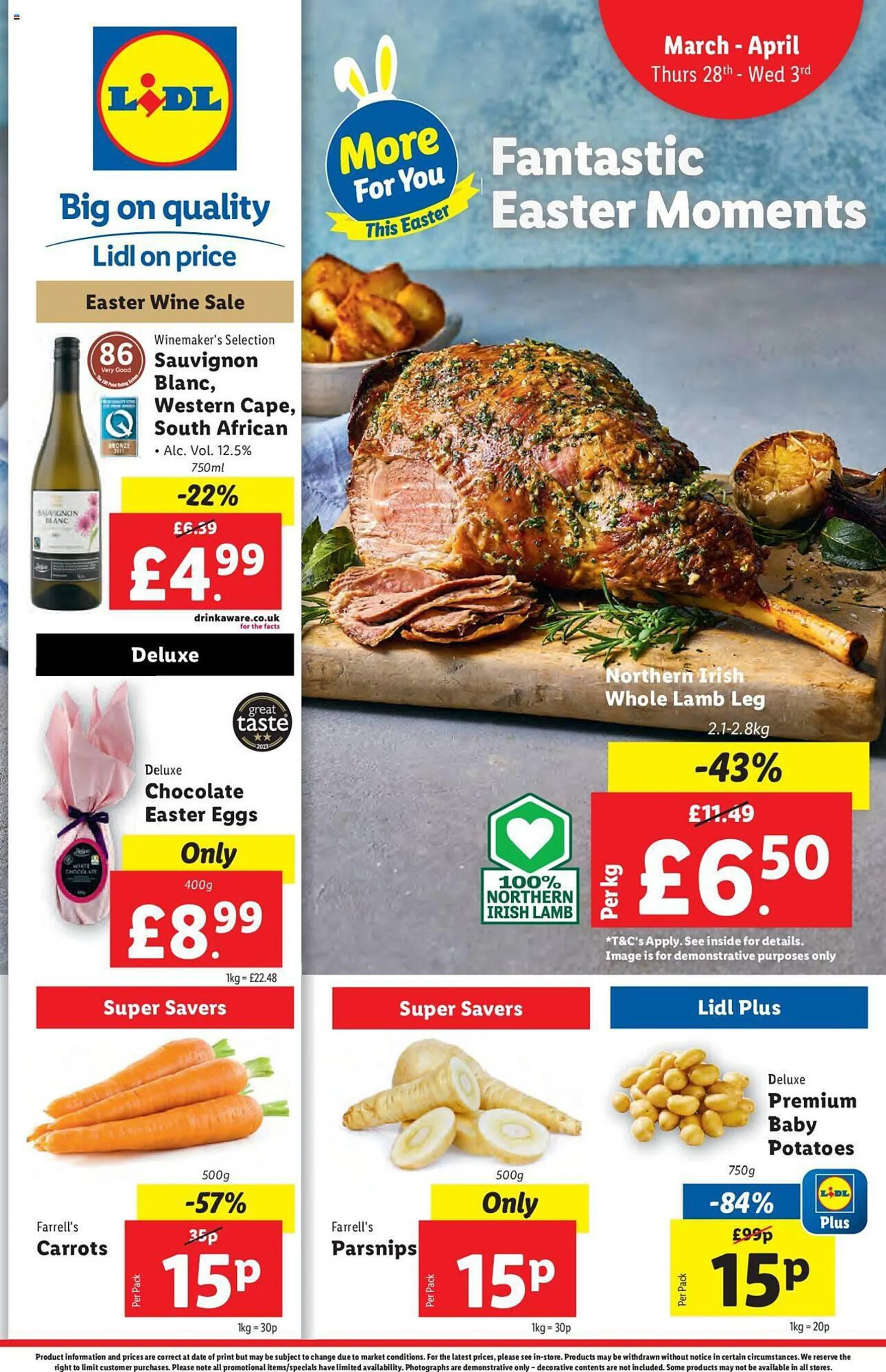 Lidl leaflet from 28 March to 3 April 2024 - Catalogue Page 1