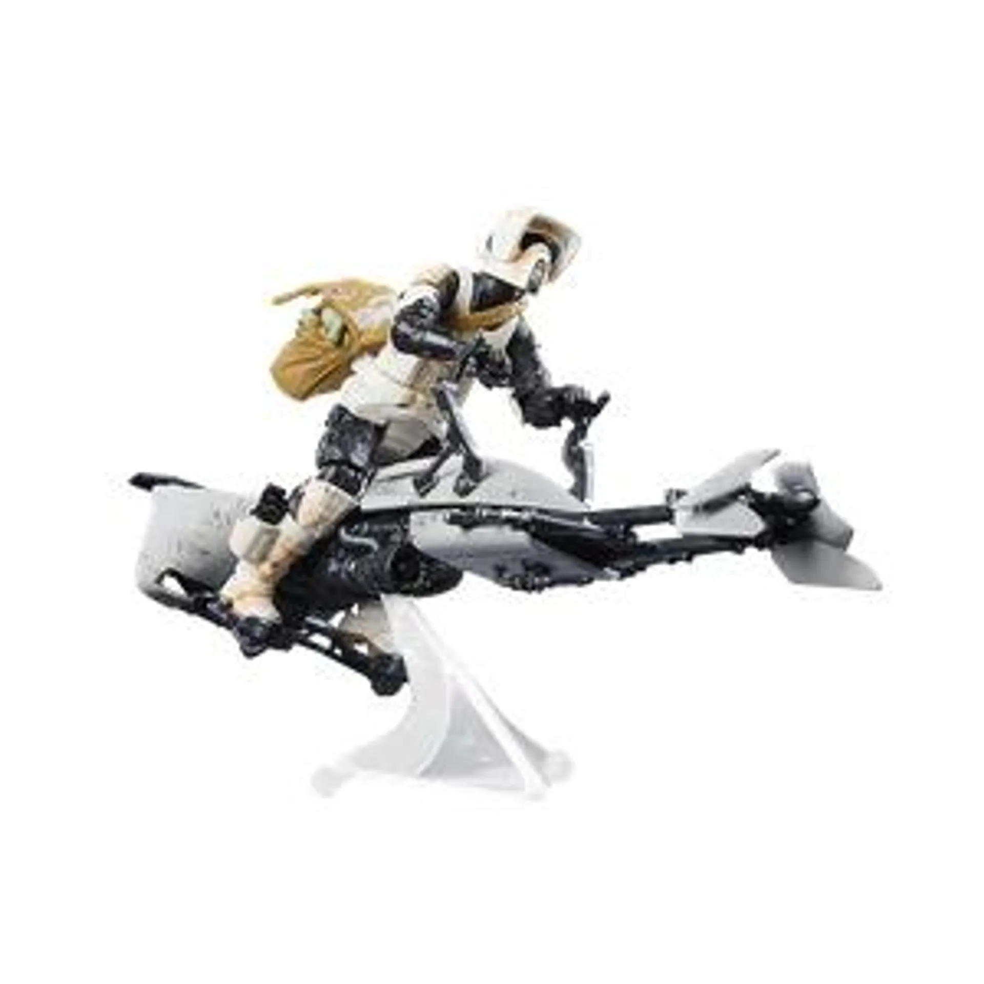 Star Wars: The Mandalorian: Vintage Collection Action Figure: Speeder Bike With Scout Trooper & Grogu