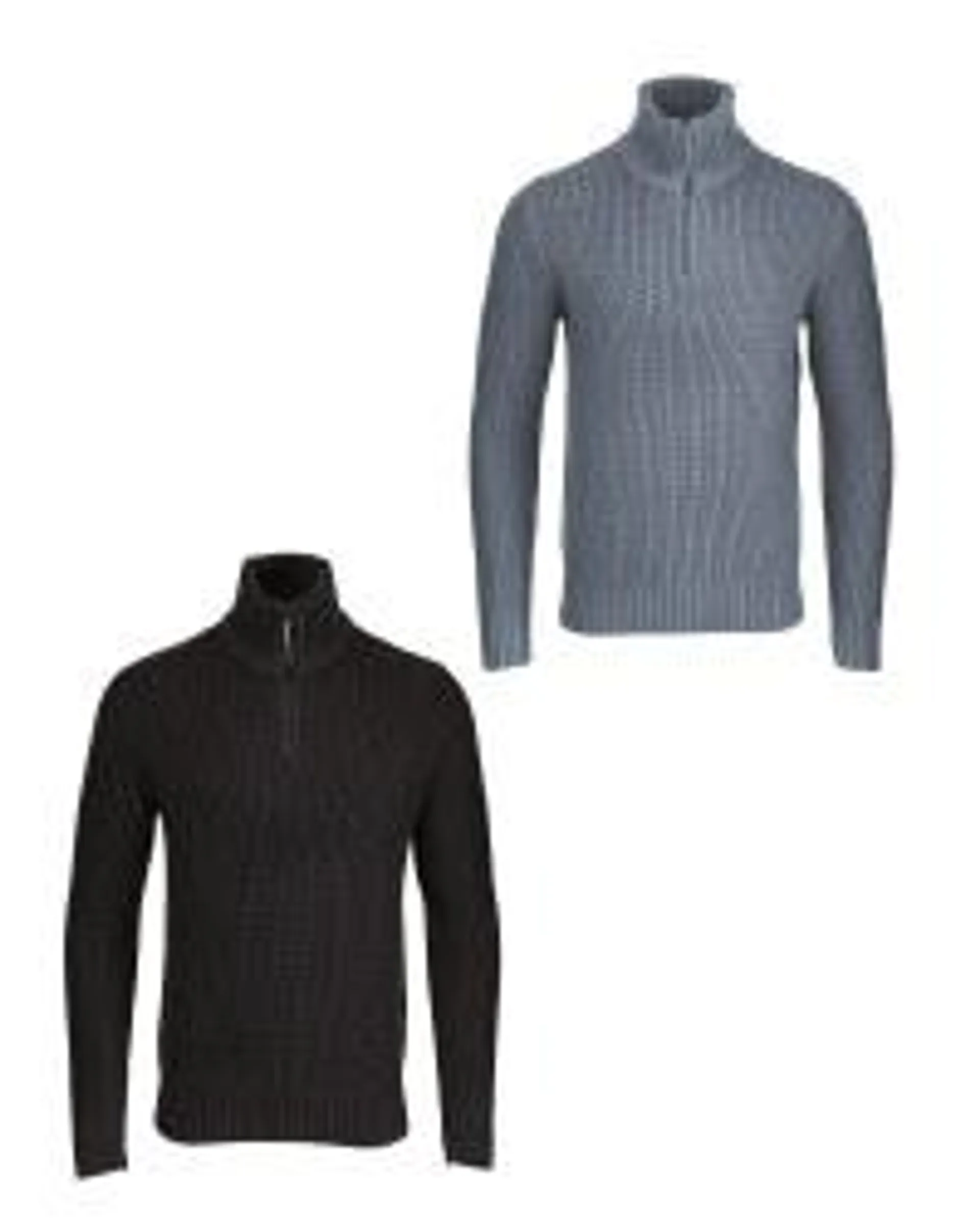 Mens Workwear Zip Jumper