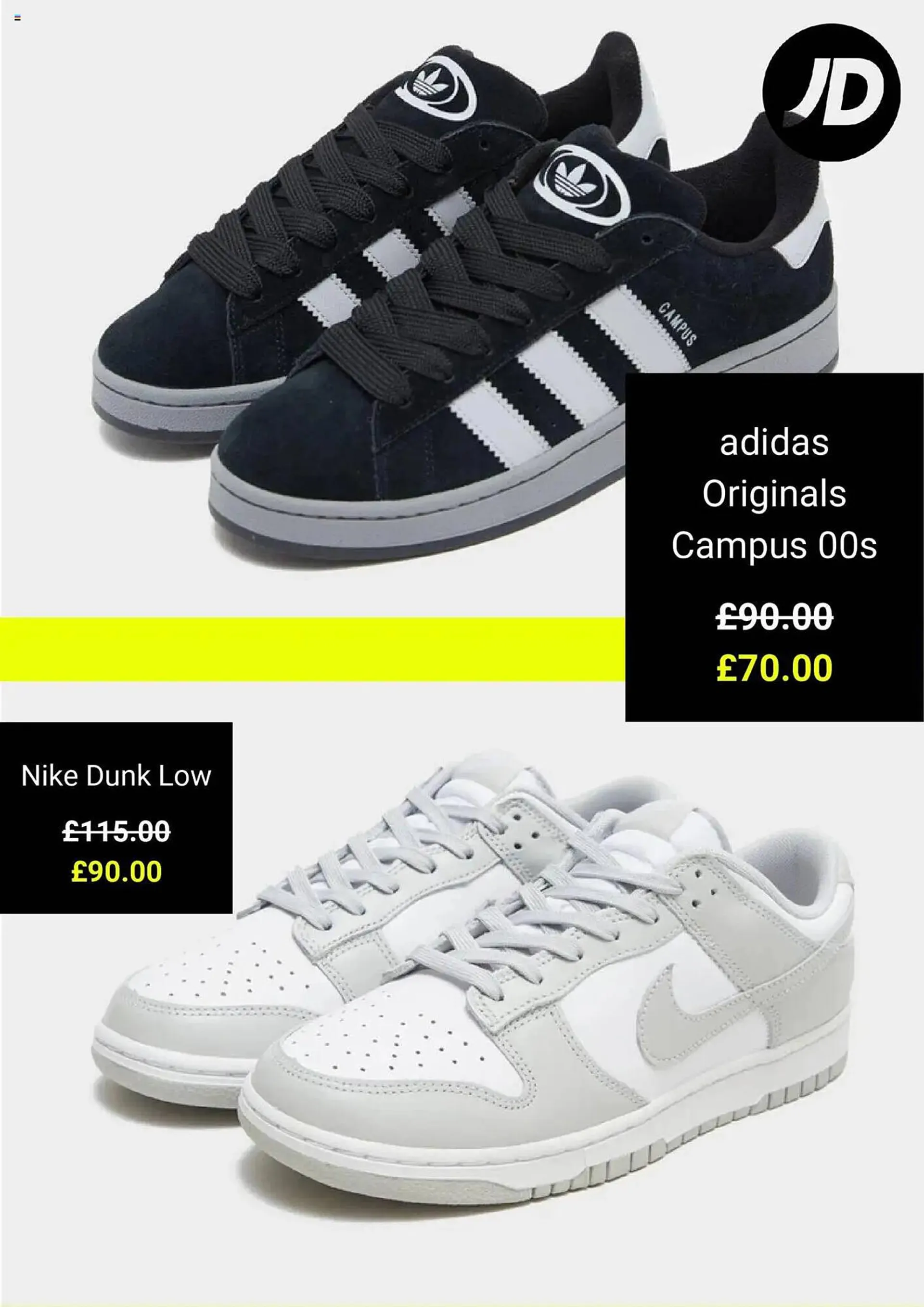 JD Sports leaflet from 22 November to 1 December 2024 - Catalogue Page 2