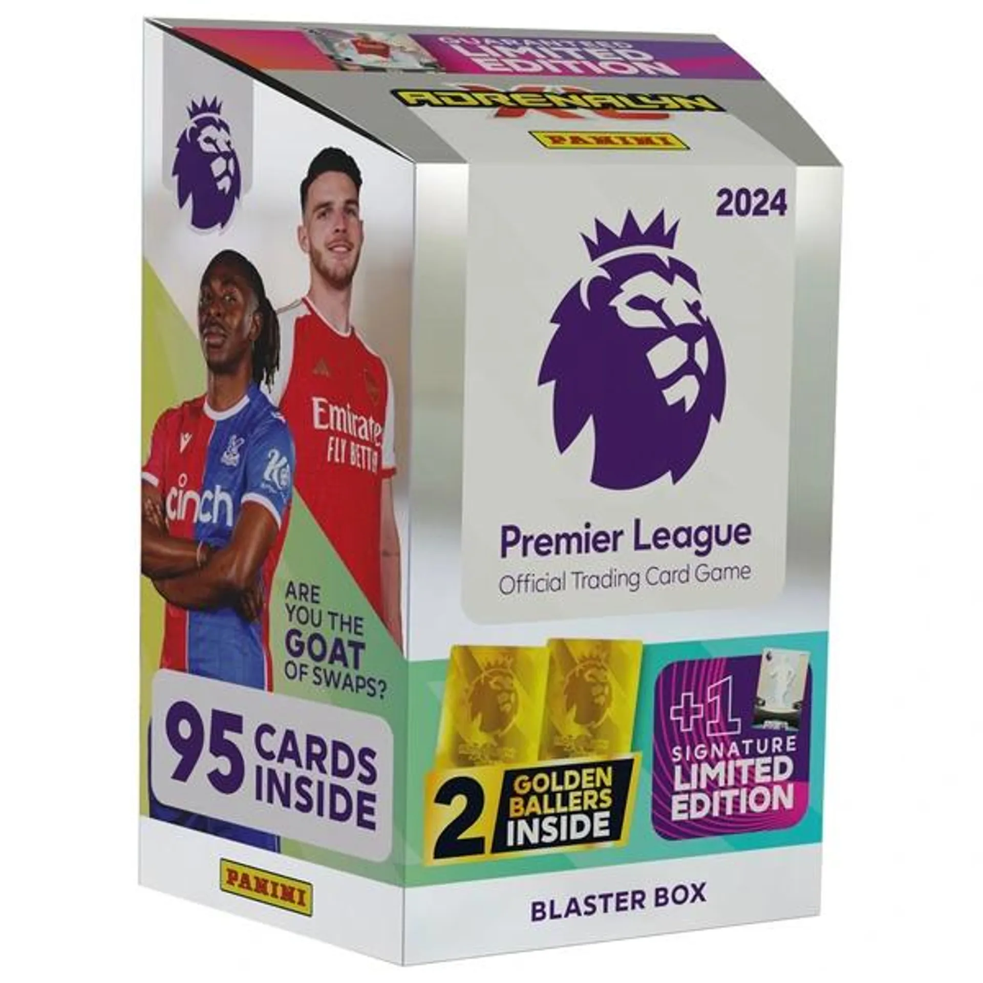 Panini Premier League 2024 Adrenalyn XL Stadium Blaster Box