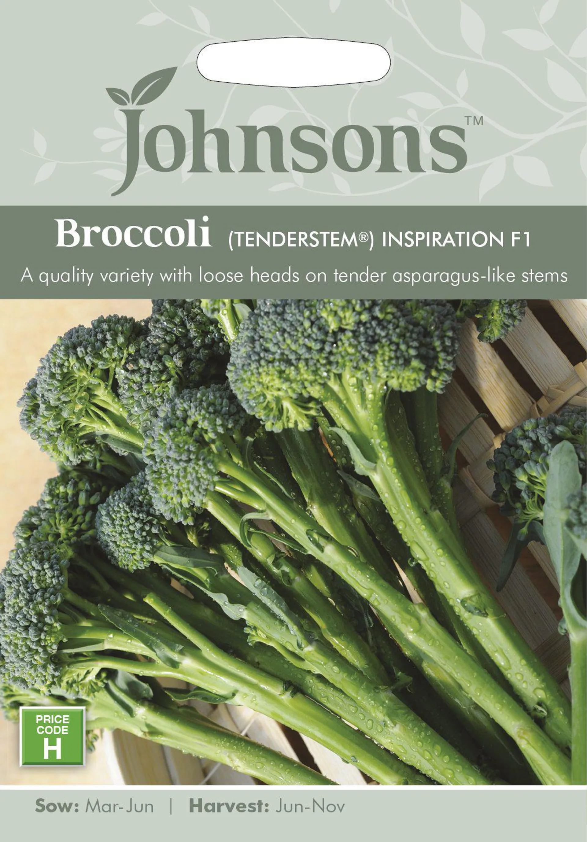 Johnsons Broccoli Inspiration F1 Seeds