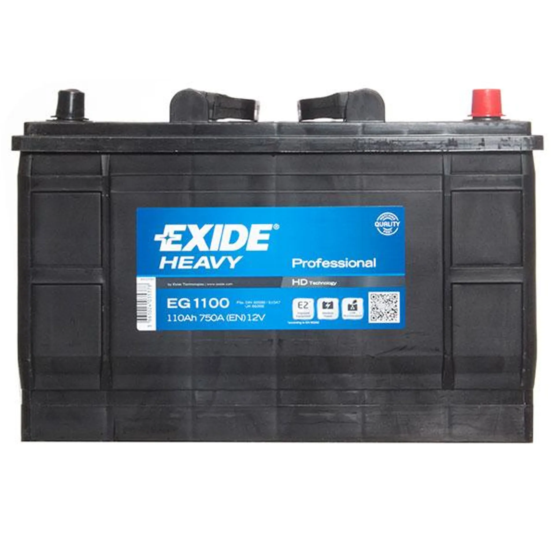 Exide Commercial Battery 663 - 2 Year Guarantee