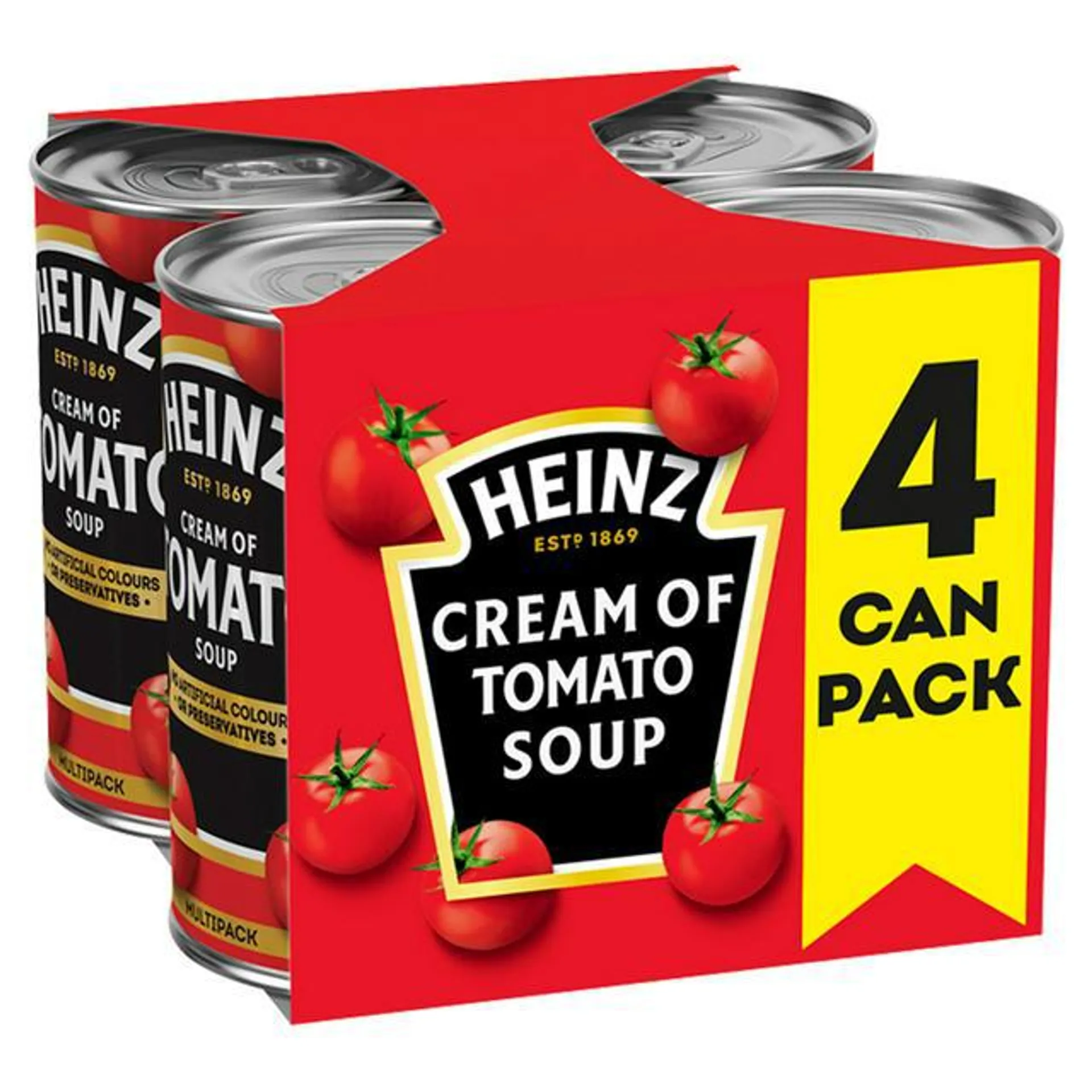 Heinz Cream of Tomato Soup x4 400g