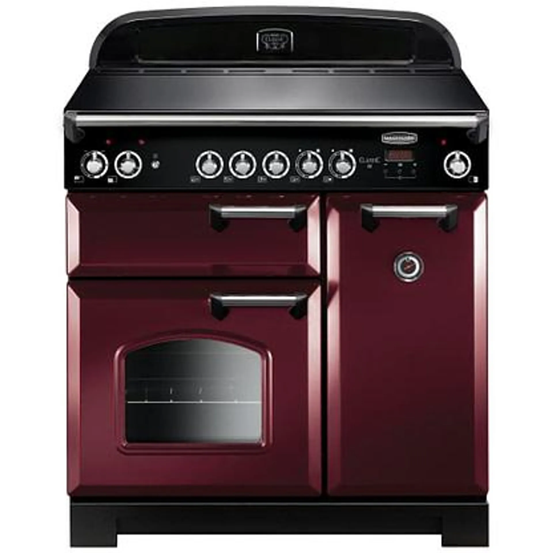 Rangemaster CLA90ECCY/C Classic 90cm Ceramic Range Cooker 117440 – CRANBERRY