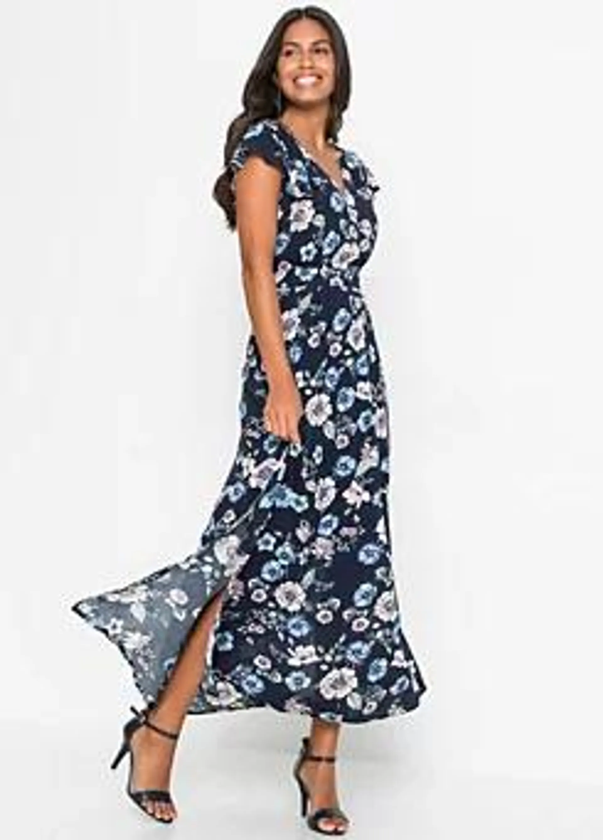 Printed Maxi Dress