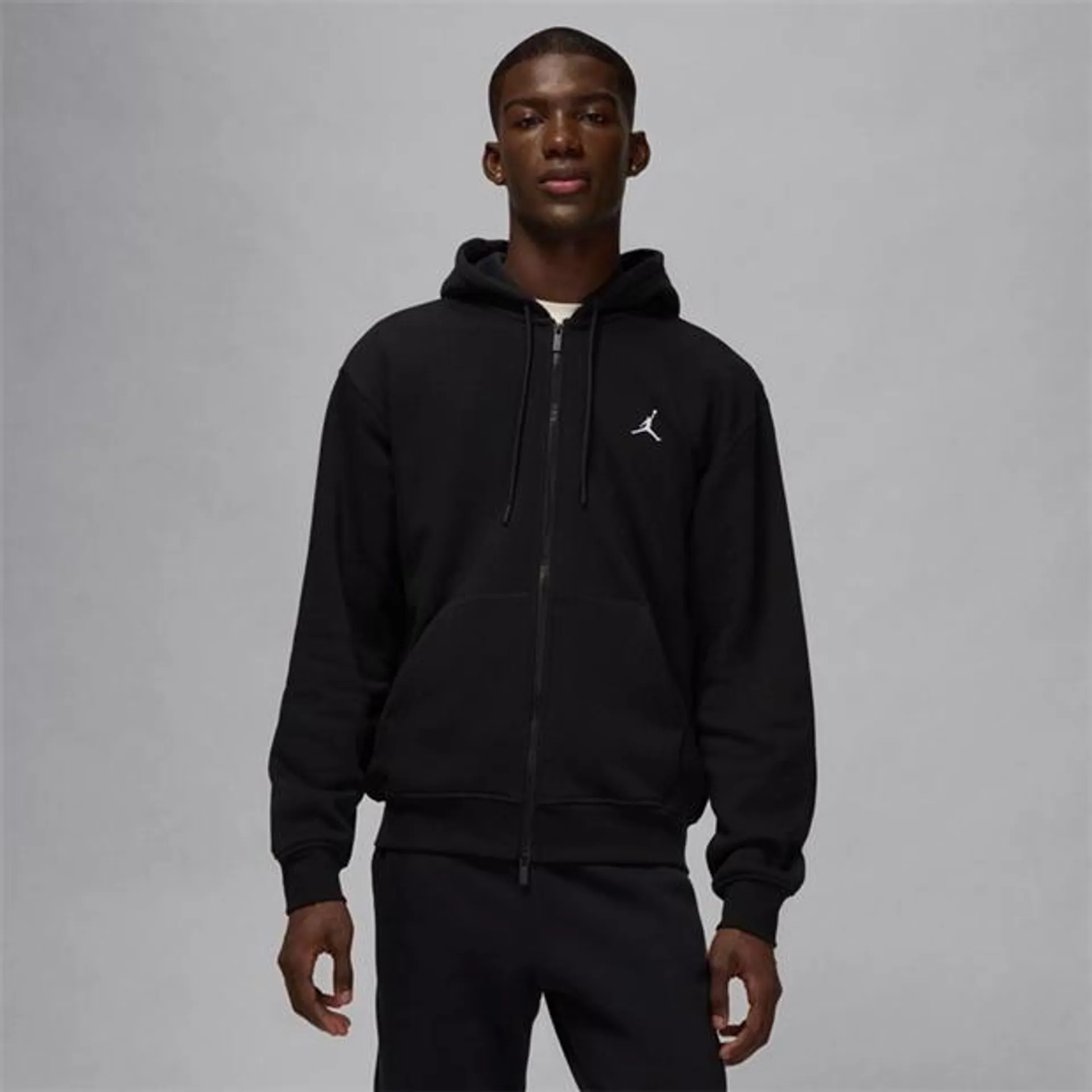 Essentials Men's Full-Zip Fleece Hoodie