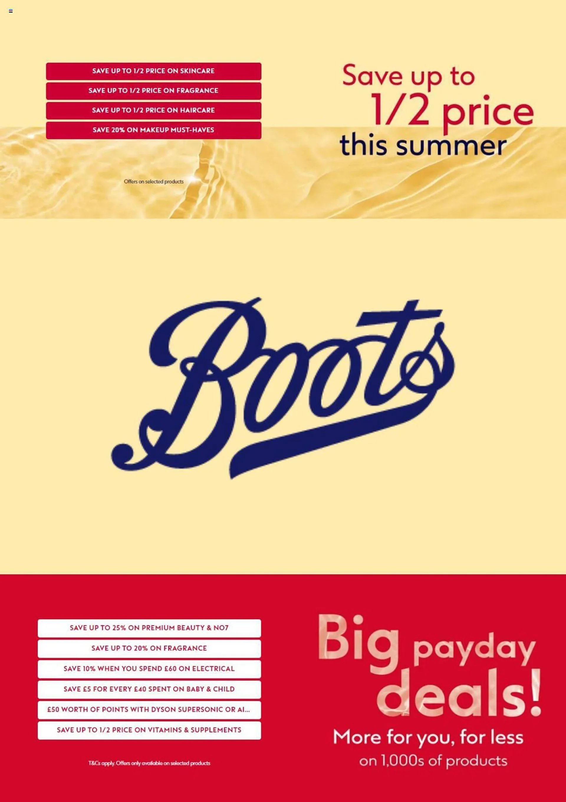 Boots Weekly Offers
