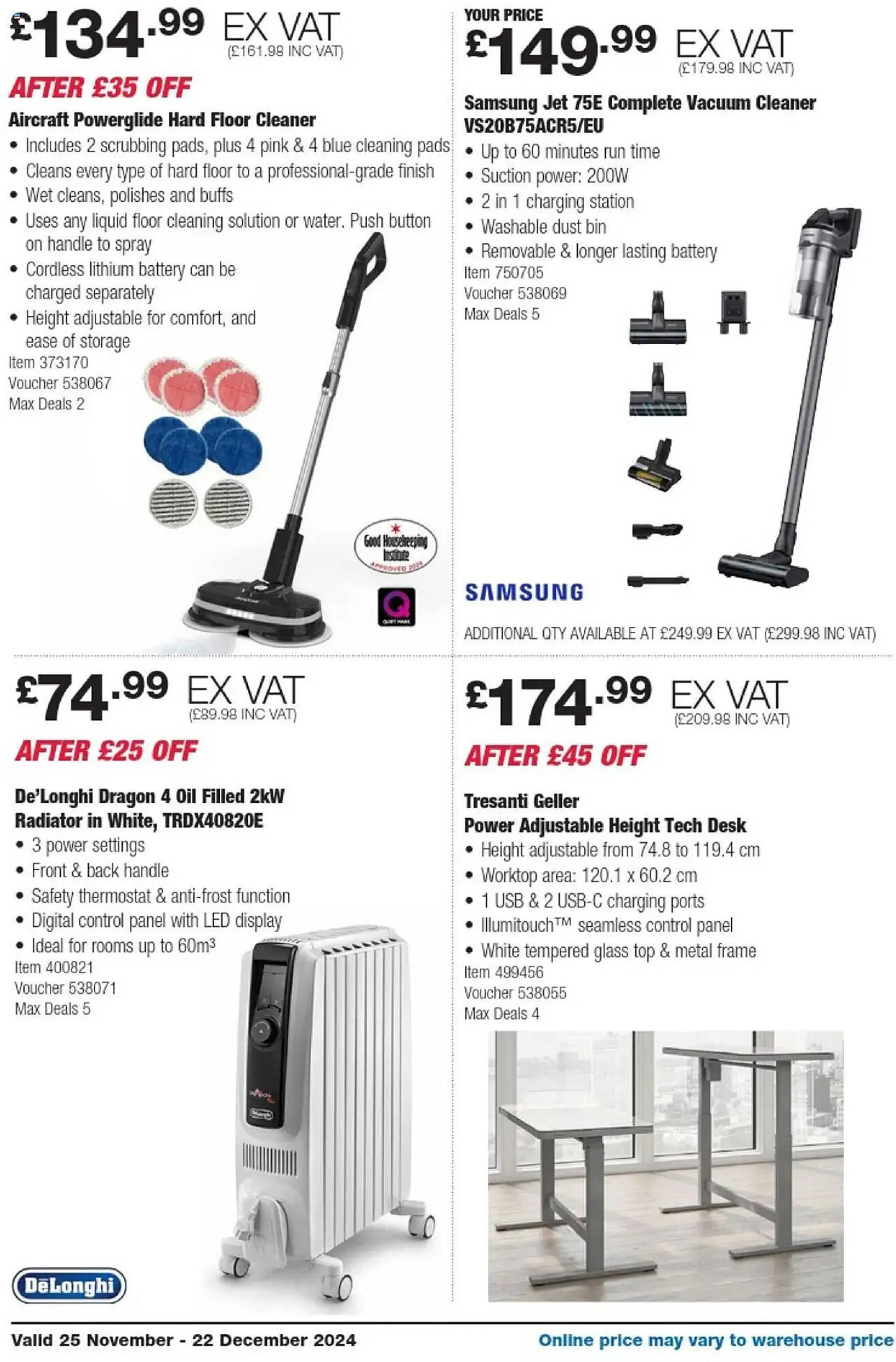 Costco leaflet from 25 November to 22 December 2024 - Catalogue Page 8