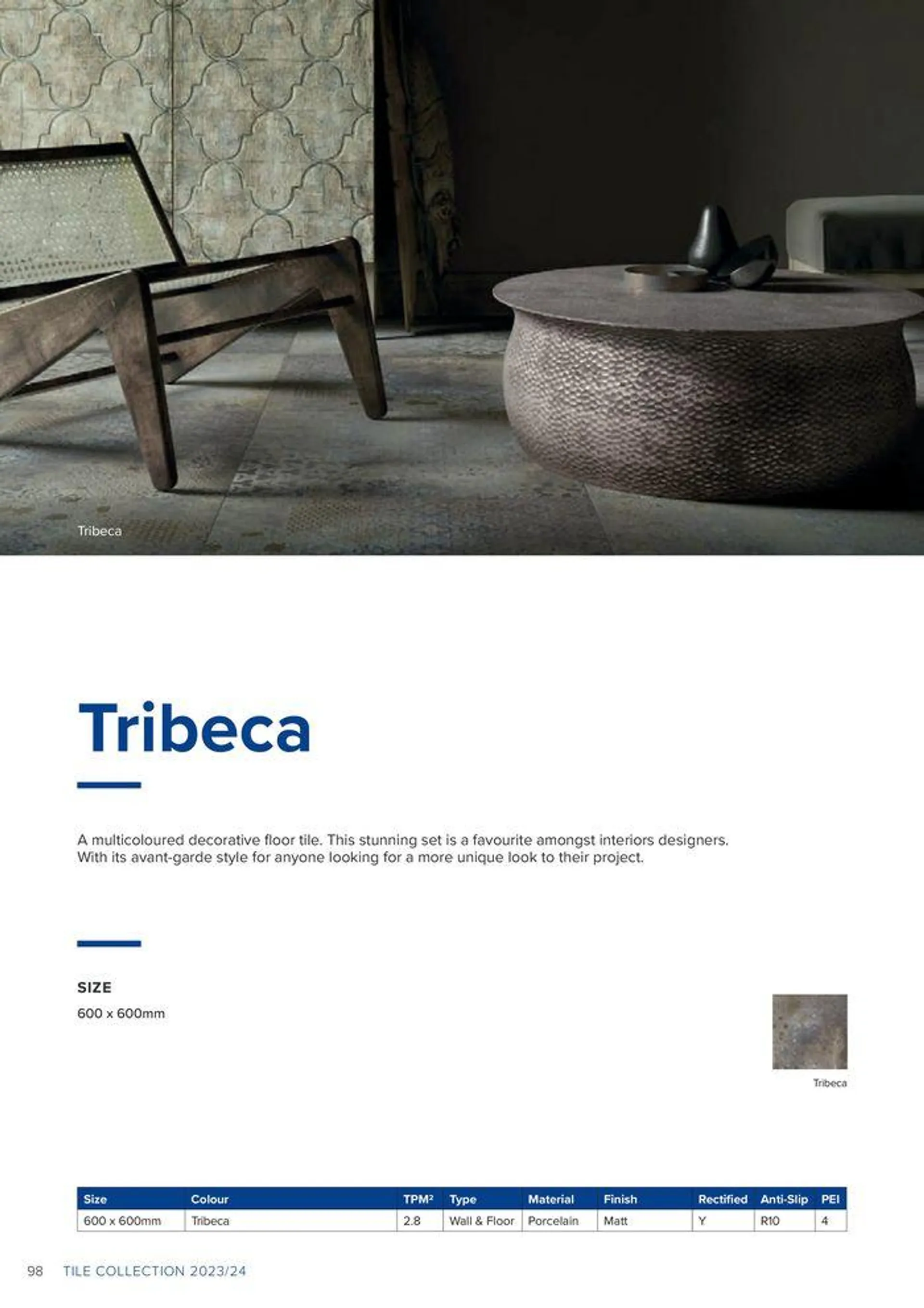 Tile Collection 2023/34 from 24 October to 31 December 2024 - Catalogue Page 98