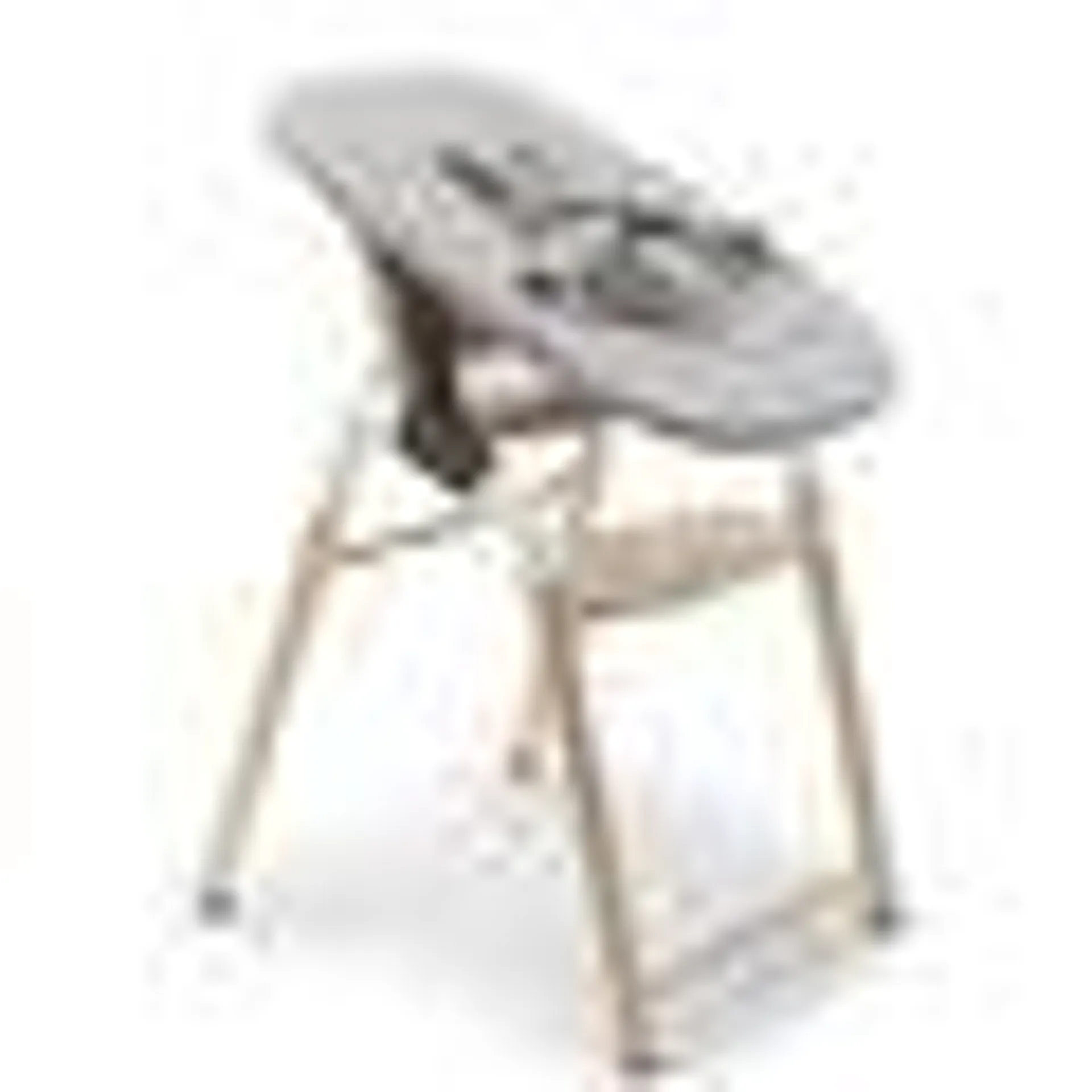 Bugaboo Giraffe Chair and Newborn Set in Wood White