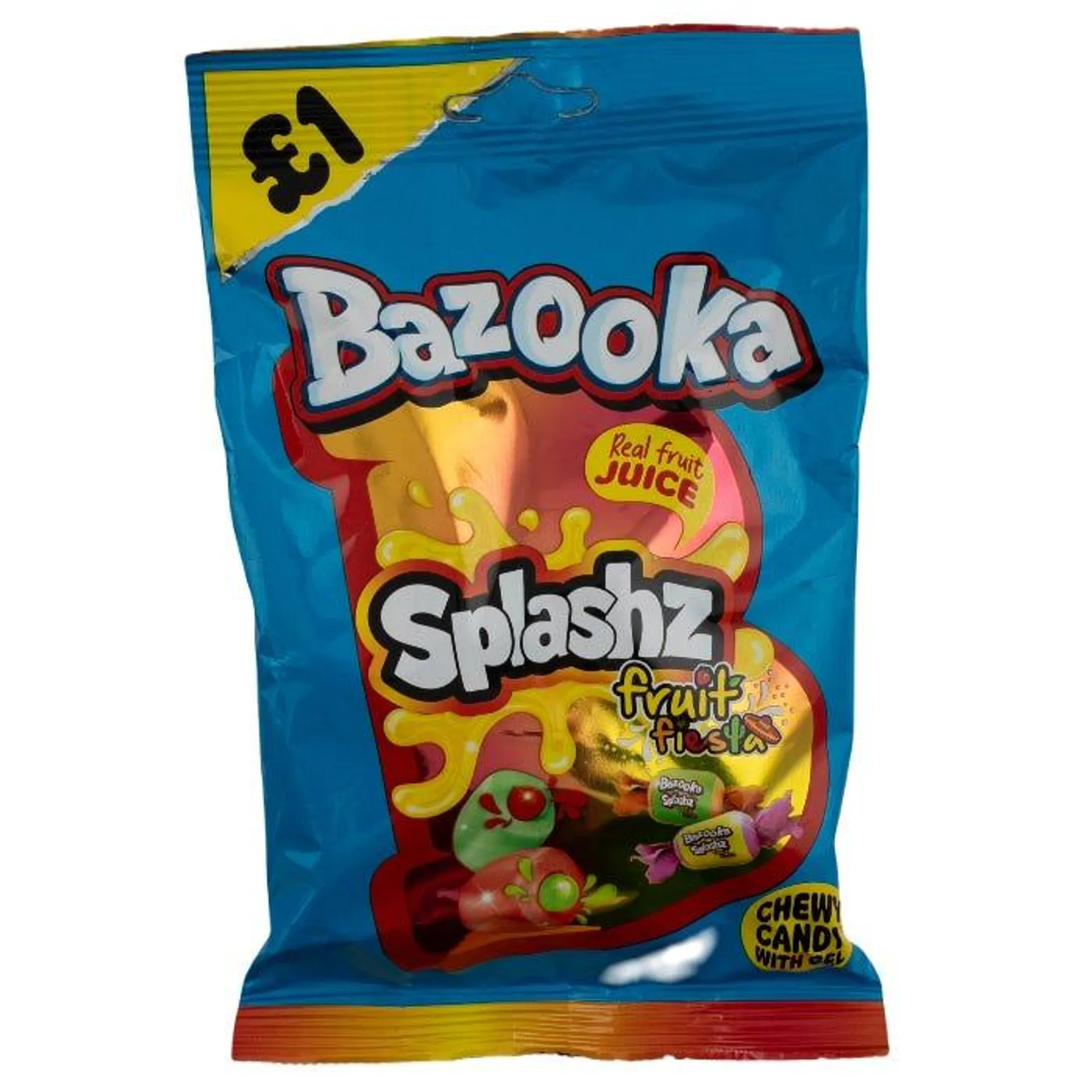 Bazooka Fruit Fiesta, 120g