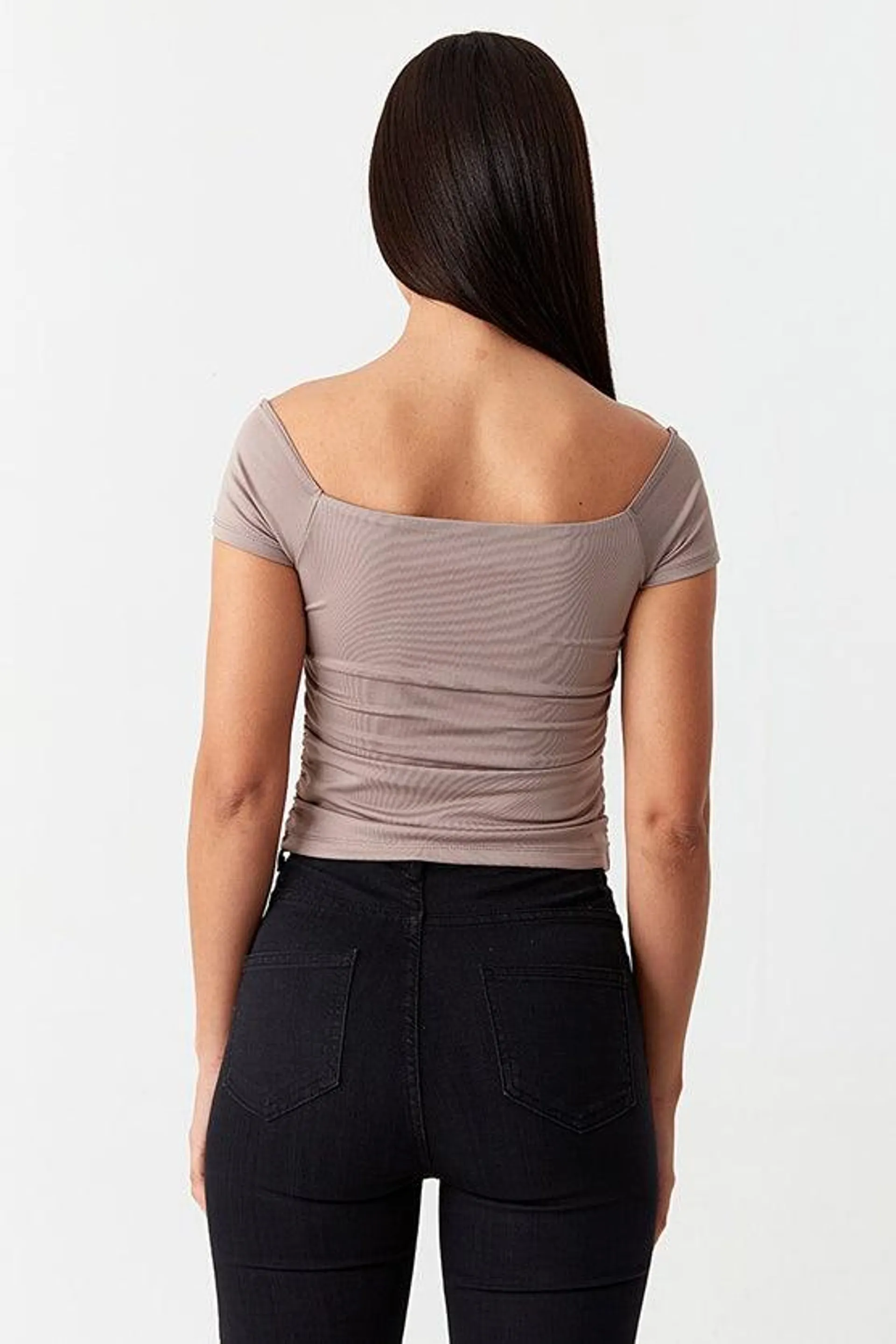 Pebble Slinky Shoulder Top