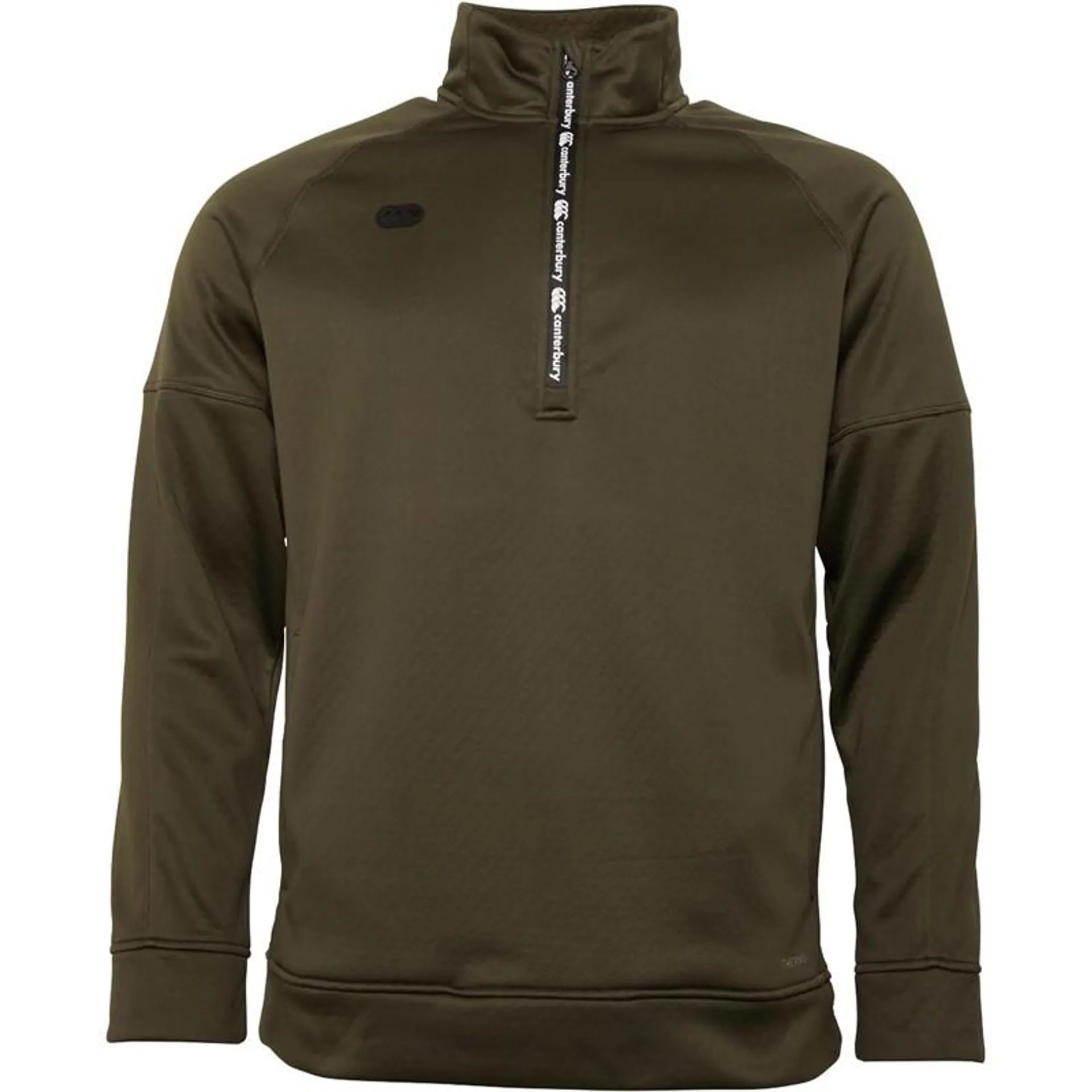 Canterbury Mens 1/​2 Zip Thermoreg Training Fleece Green