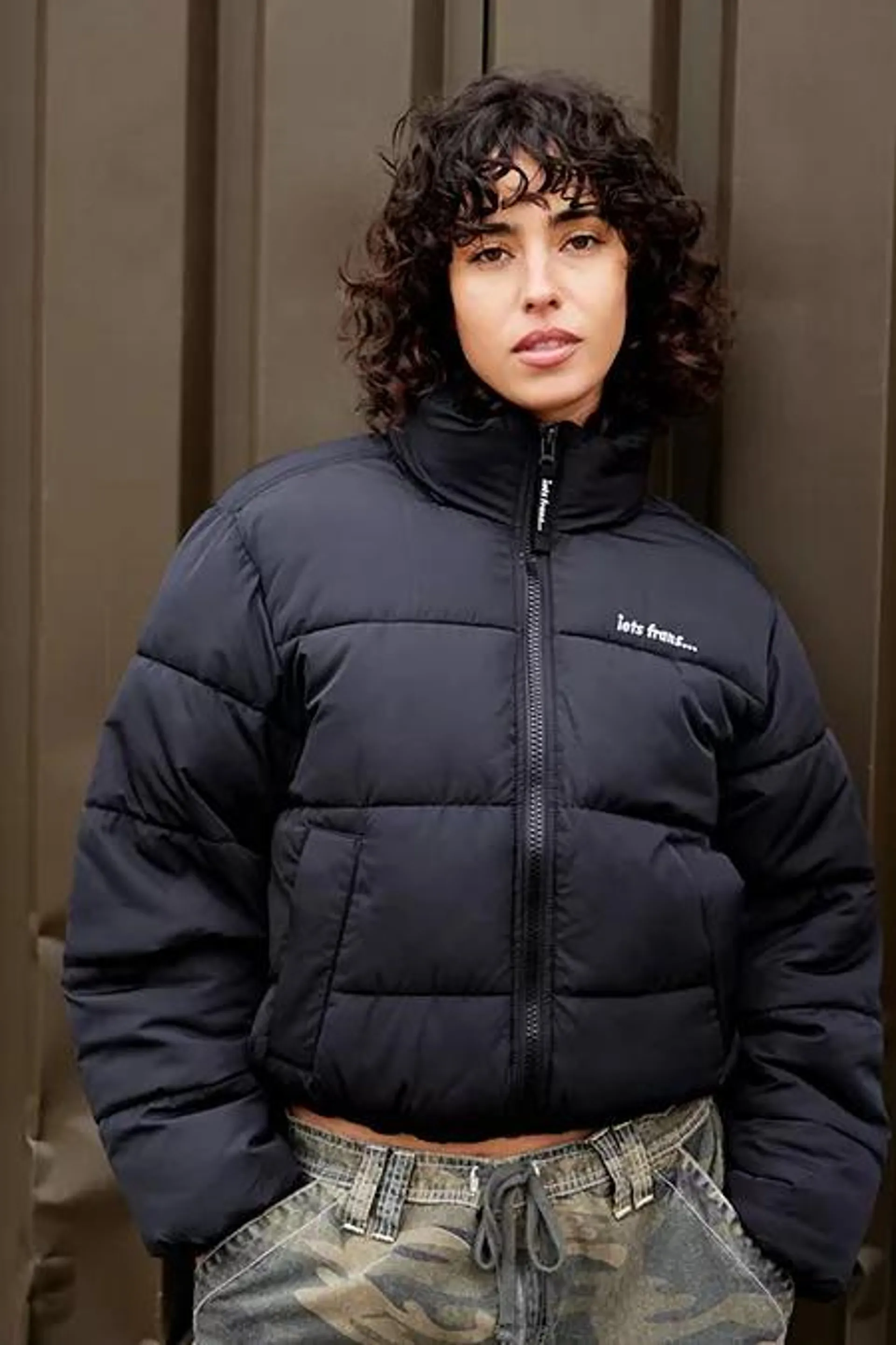 iets frans... Recycled Water Resistant 90s Riley Puffer Jacket