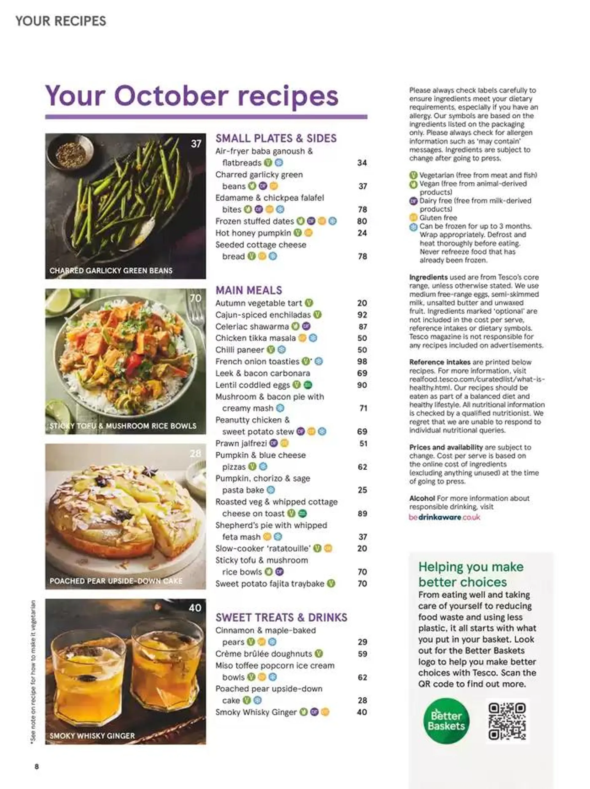 Tesco Magazine Octover 24 from 10 October to 31 October 2024 - Catalogue Page 8