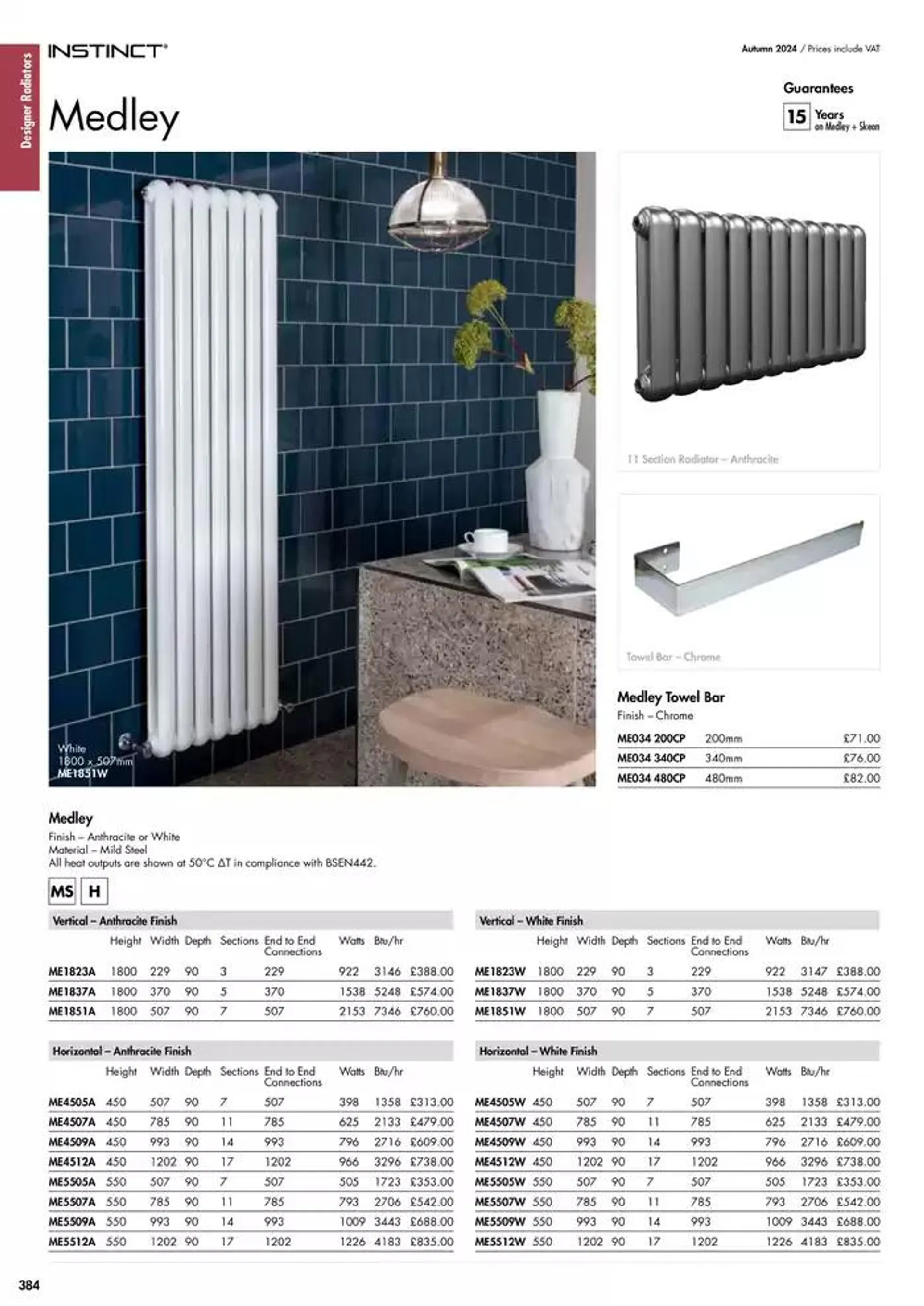 Bathroom Collection Autumn Winter 2024 from 5 November to 31 December 2024 - Catalogue Page 384