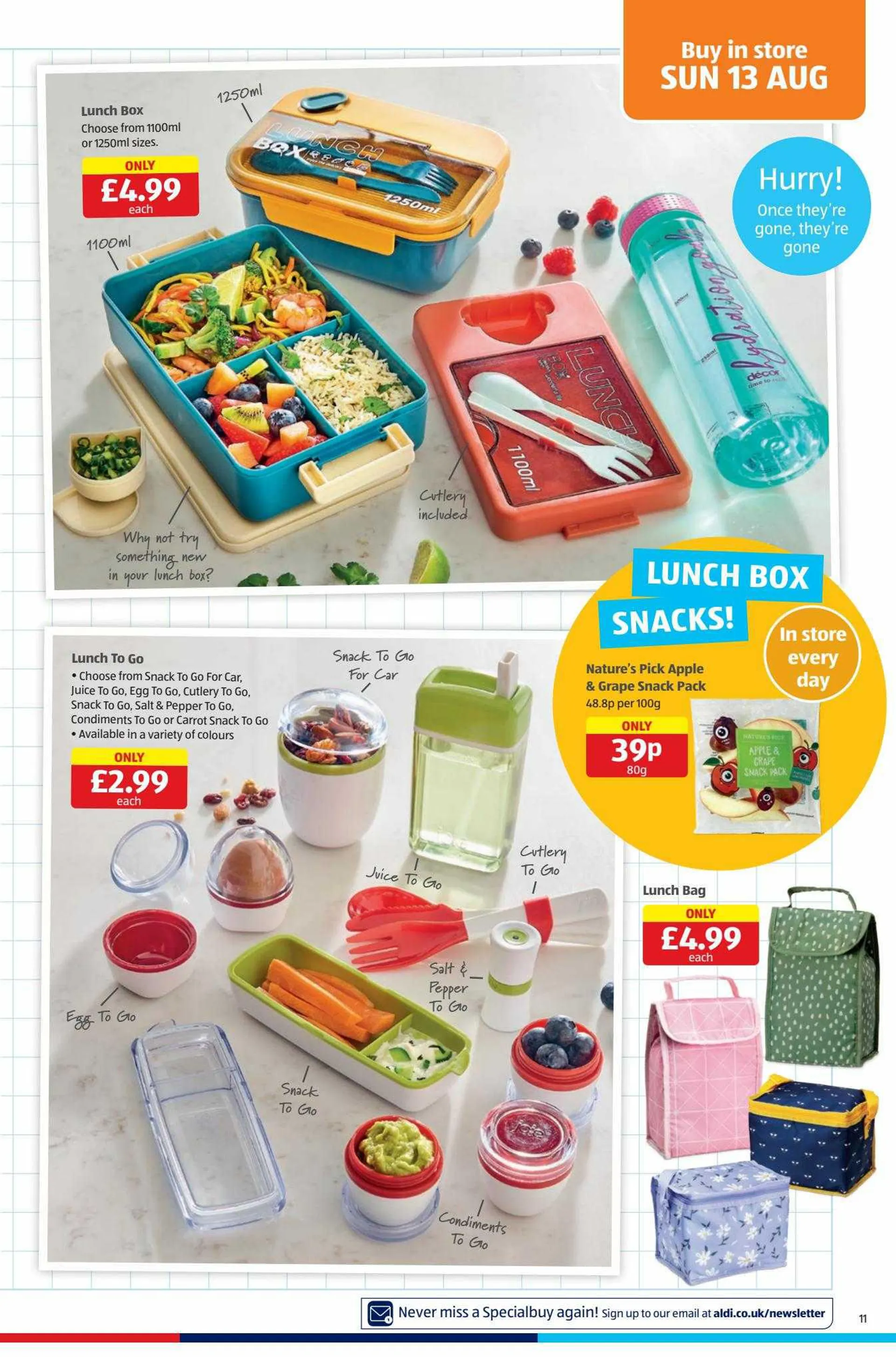 Aldi Weekly Offers from 10 August to 13 August 2023 - Catalogue Page 11