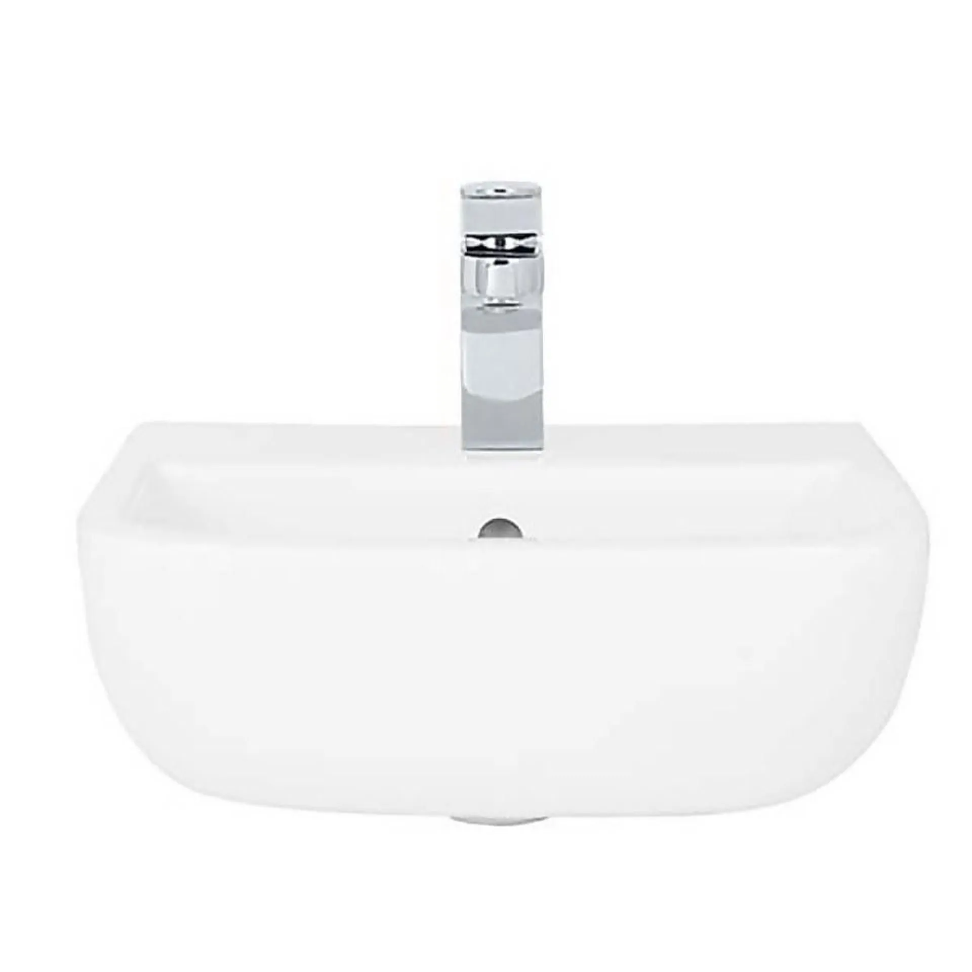 Bathstore Cedar 520mm Semi Recessed Basin