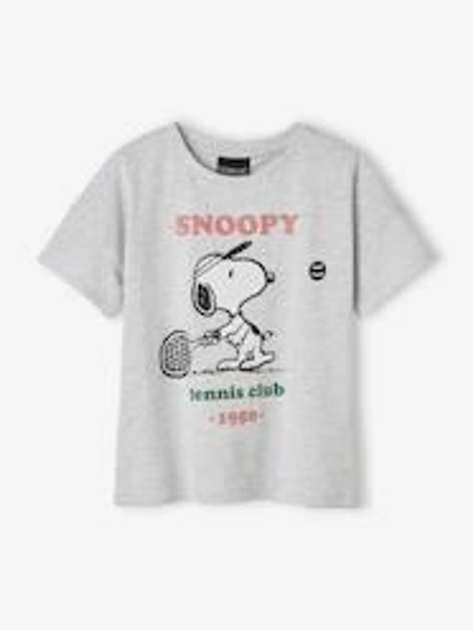 Short Sleeve Snoopy T-Shirt, by Peanuts® - marl grey