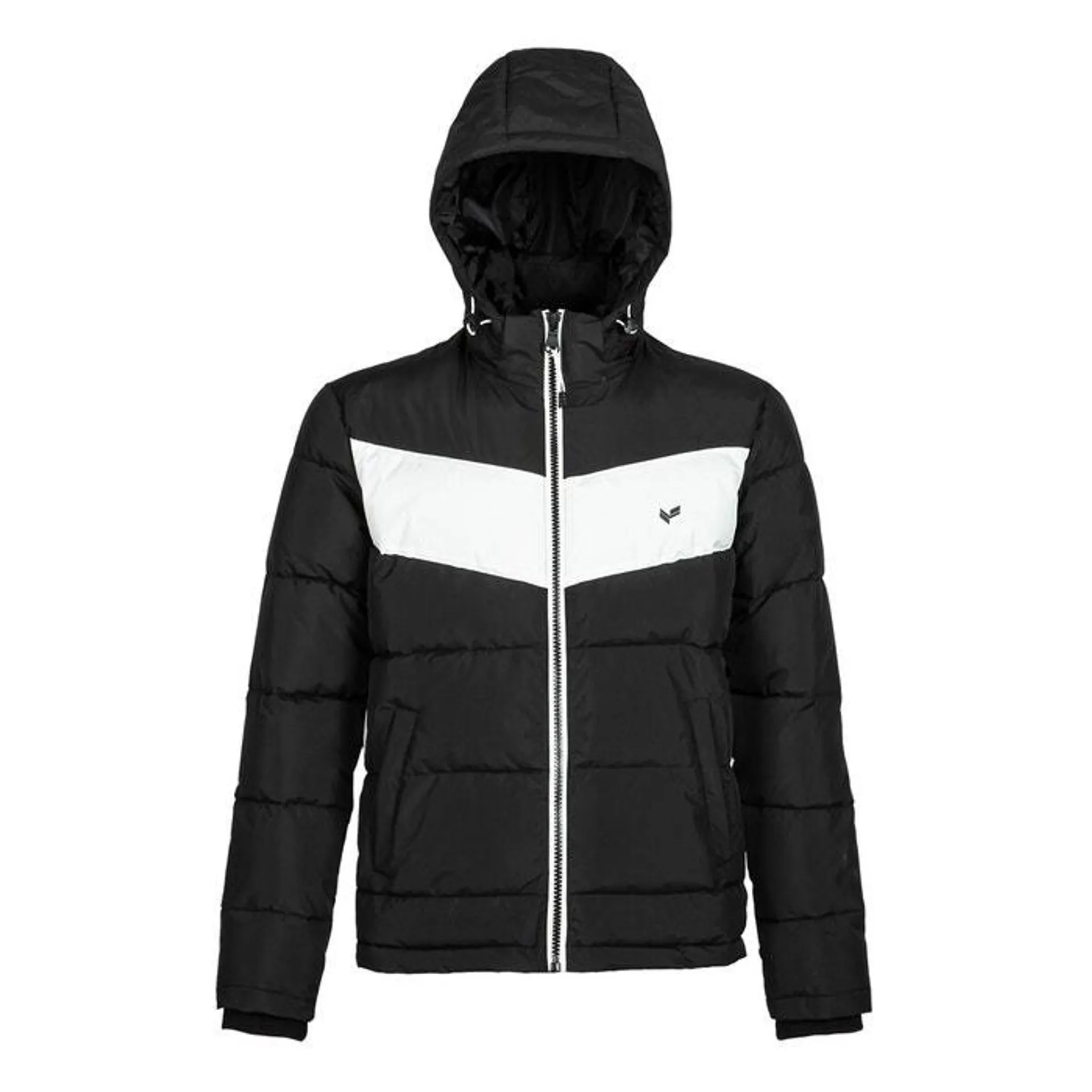 Sery Hooded Padded Jacket with Zip Fastening