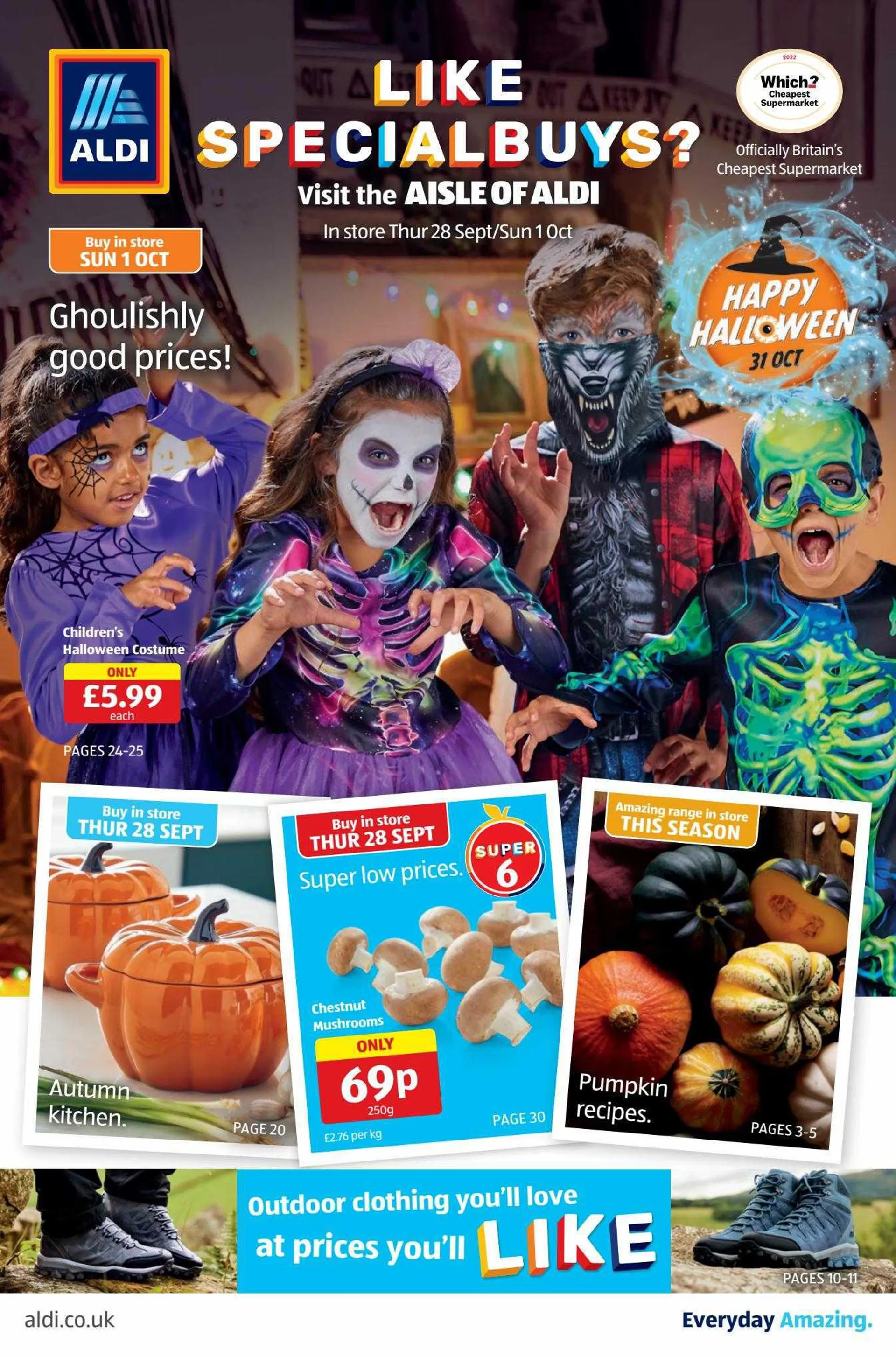 Aldi Weekly Offers from 28 September to 1 October 2023 - Catalogue Page 1