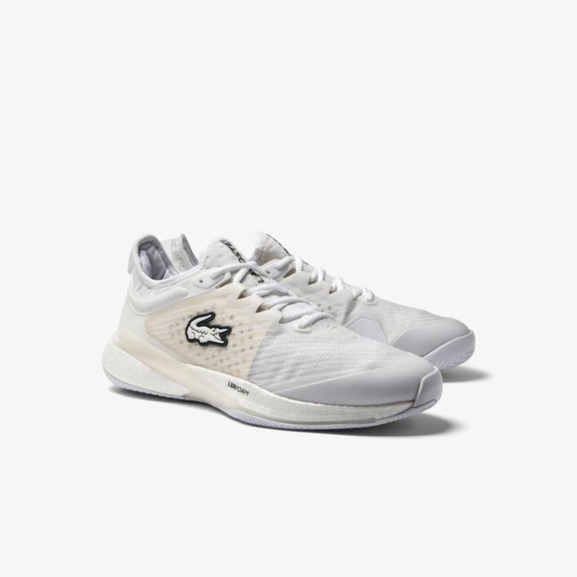 Lacoste Mens AG-LT23 Lite Trainers in White