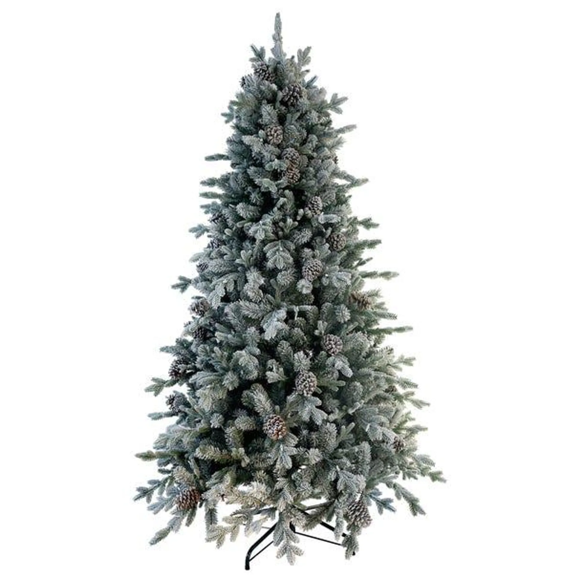 7.5ft Snow Dorchester Slim Christmas Tree