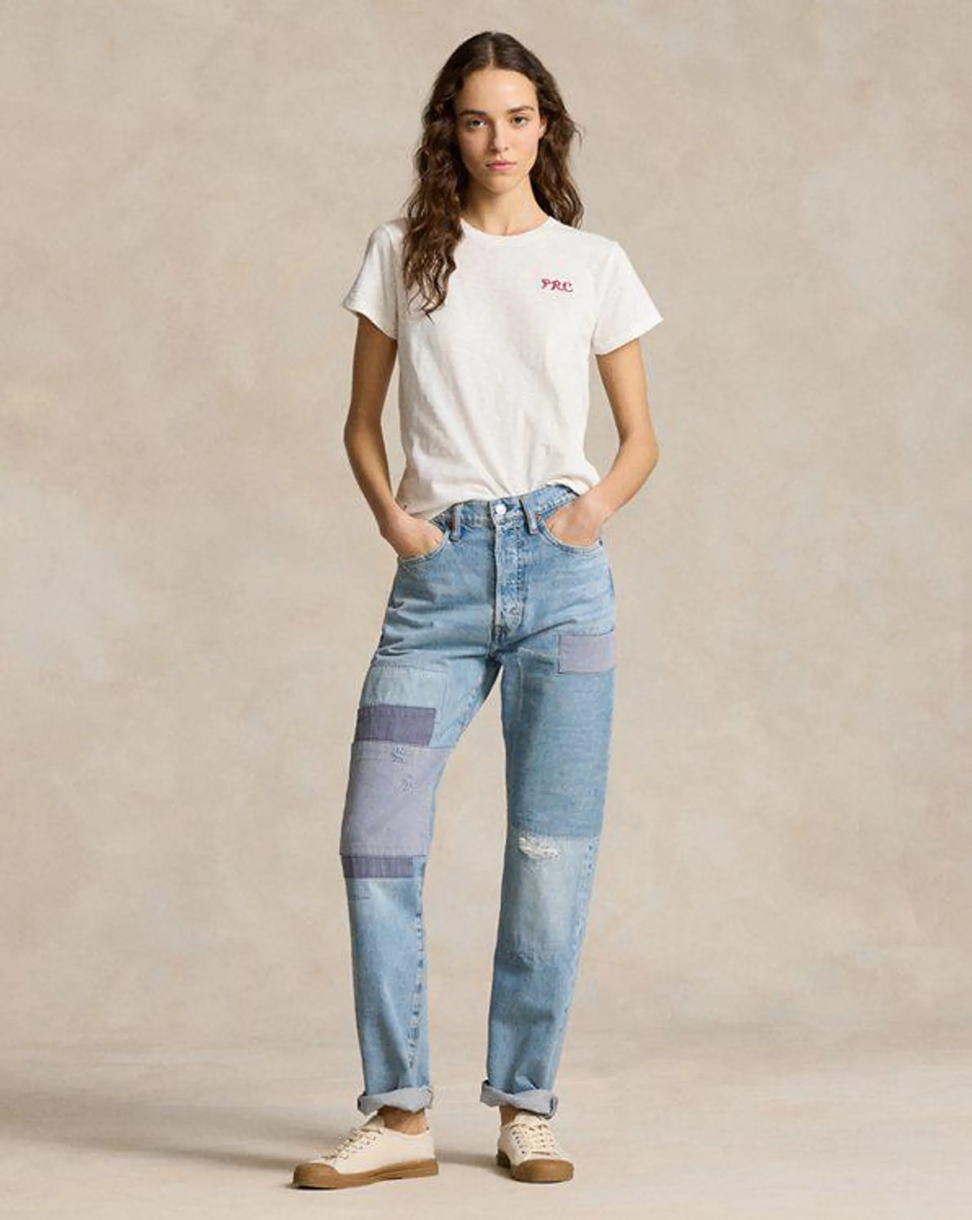 High-Rise Relaxed Straight Jean