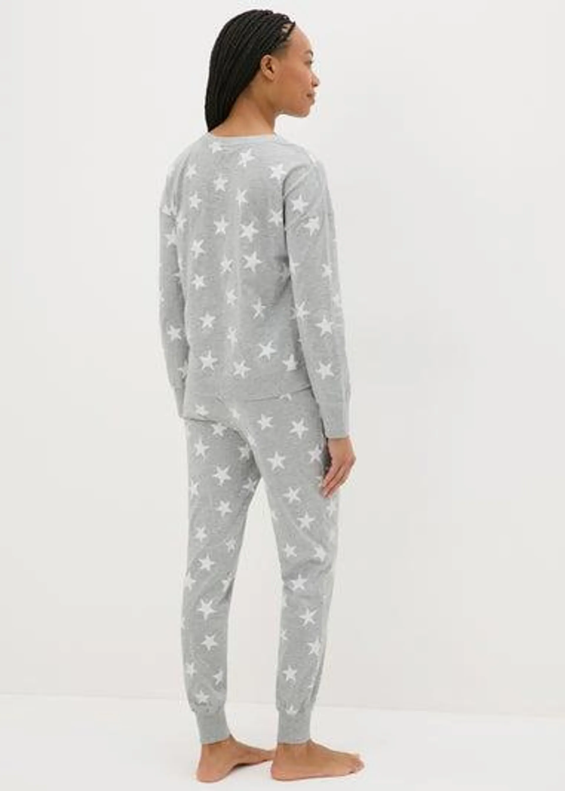 Grey Star Pyjama Set