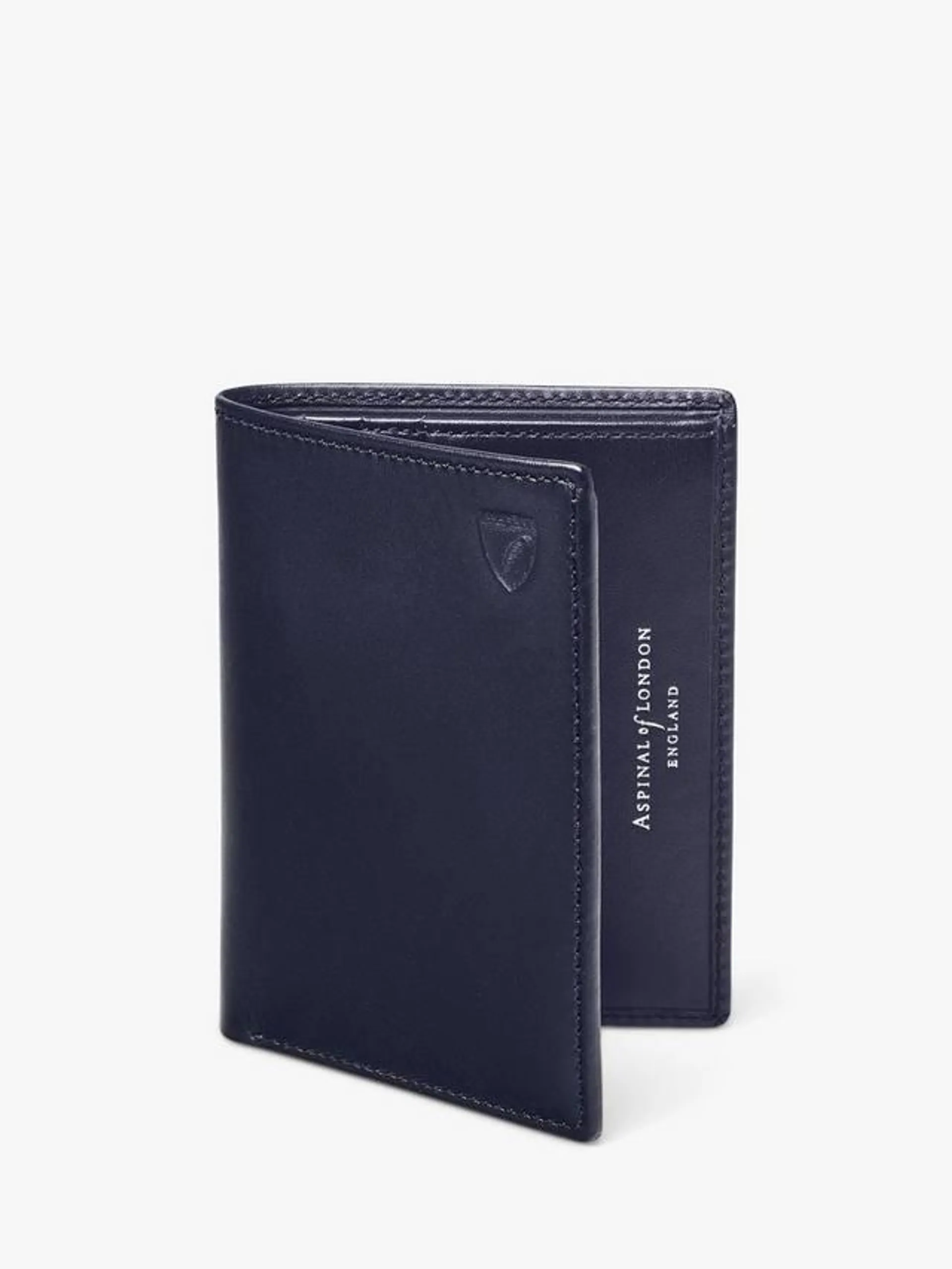 Smooth Leather Double Credit Card Wallet