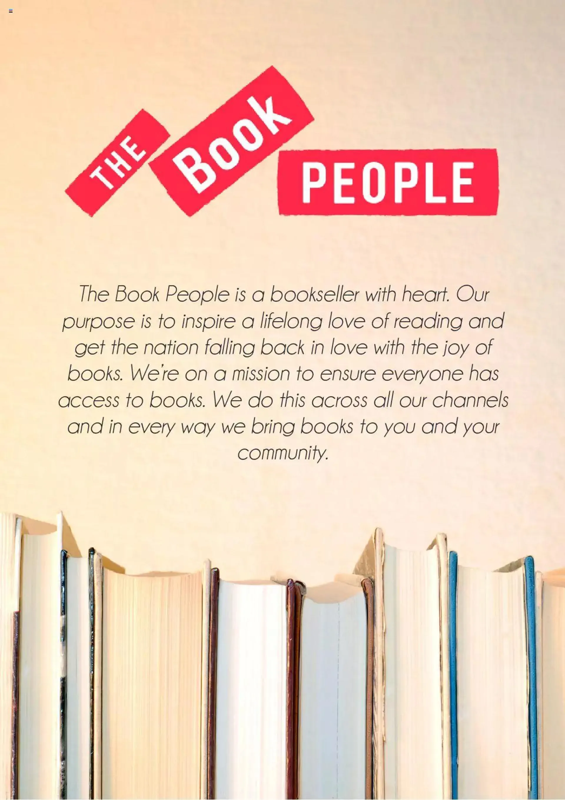 The Book People offers