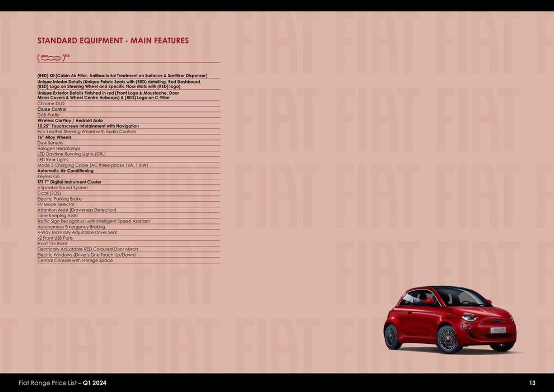 Fiat Range Price List 2024 - 13