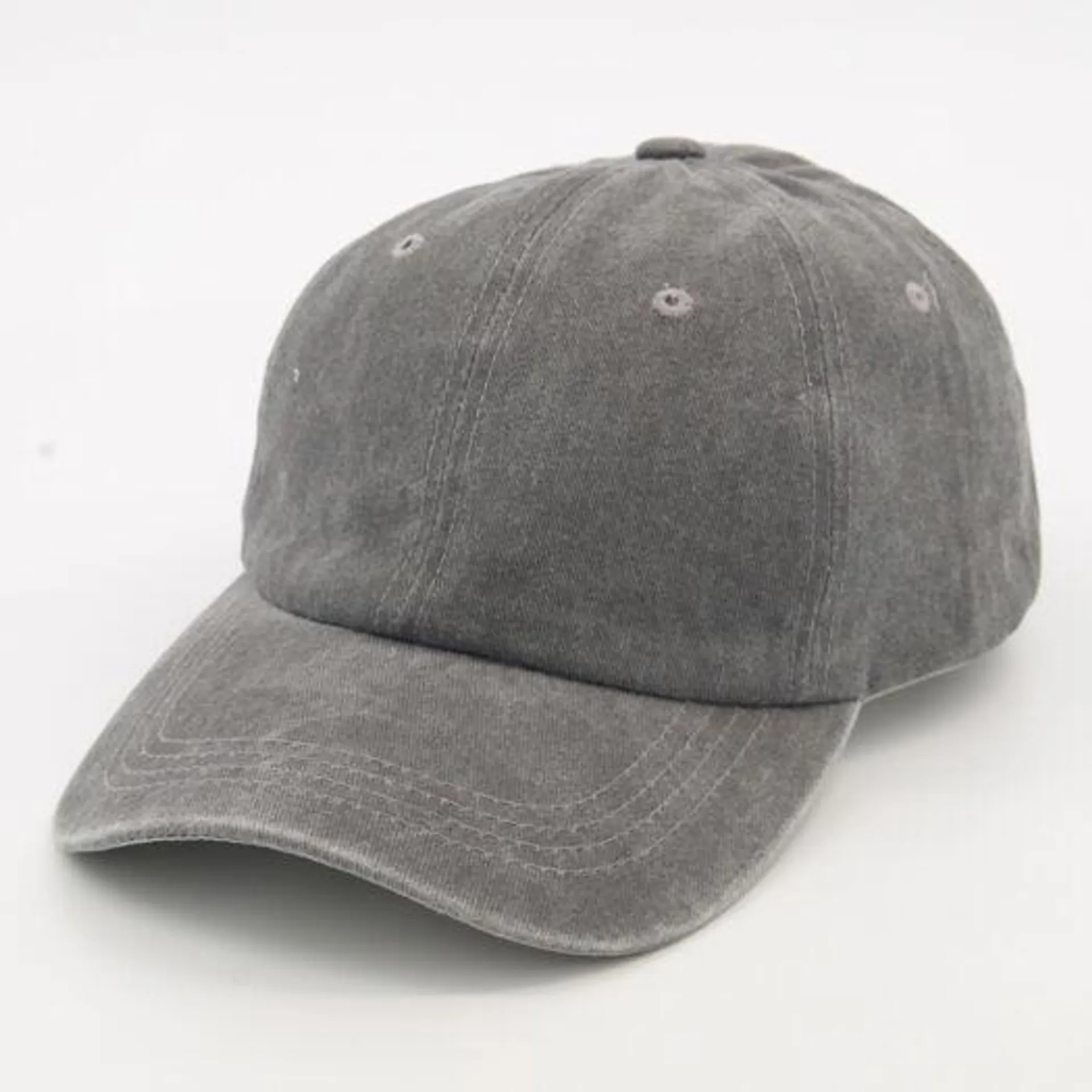 Washed Grey Vintage Cap