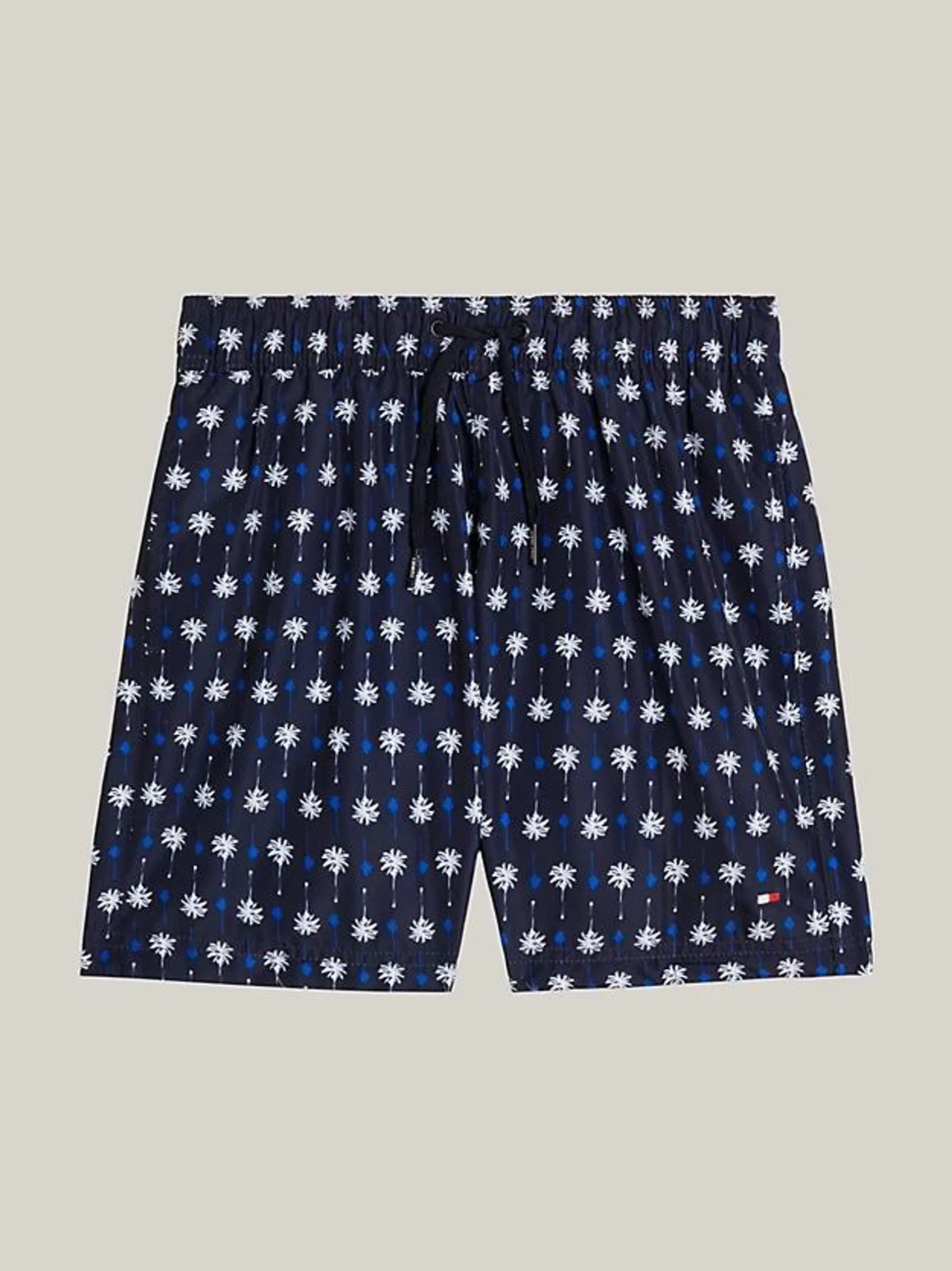 TH Essential Print Mid Length Swim Shorts