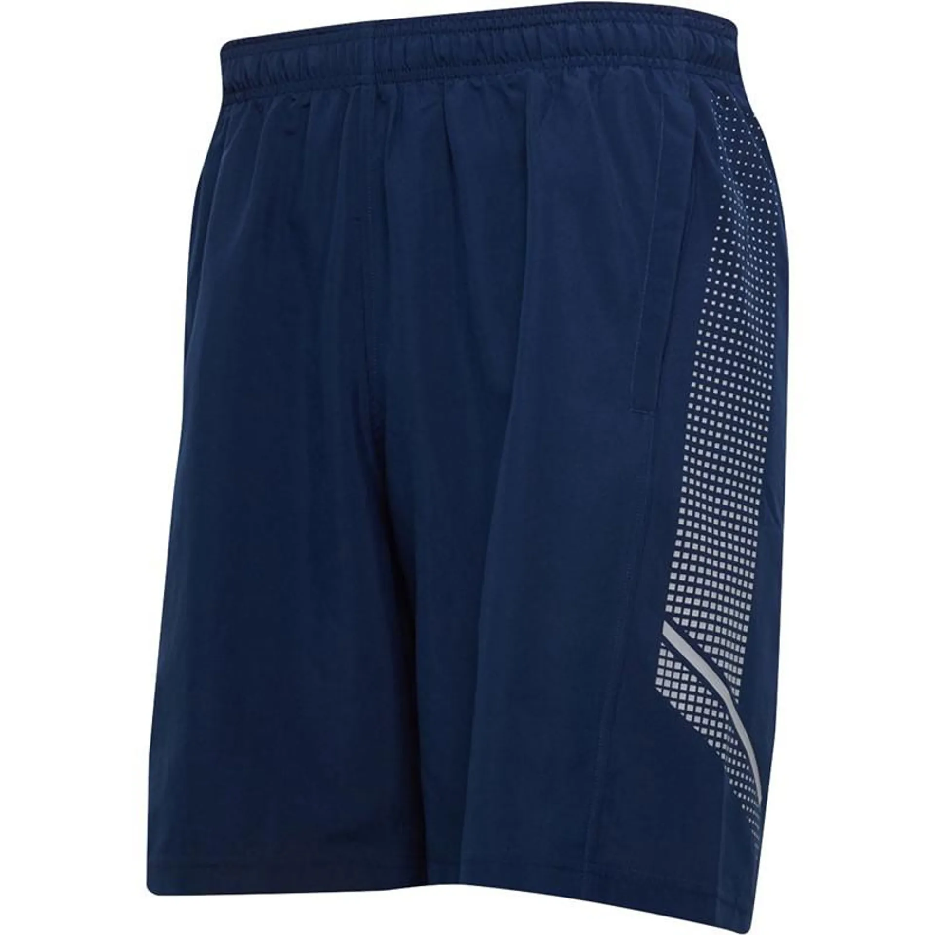 Under Armour Mens UA Woven Graphic Shorts Navy