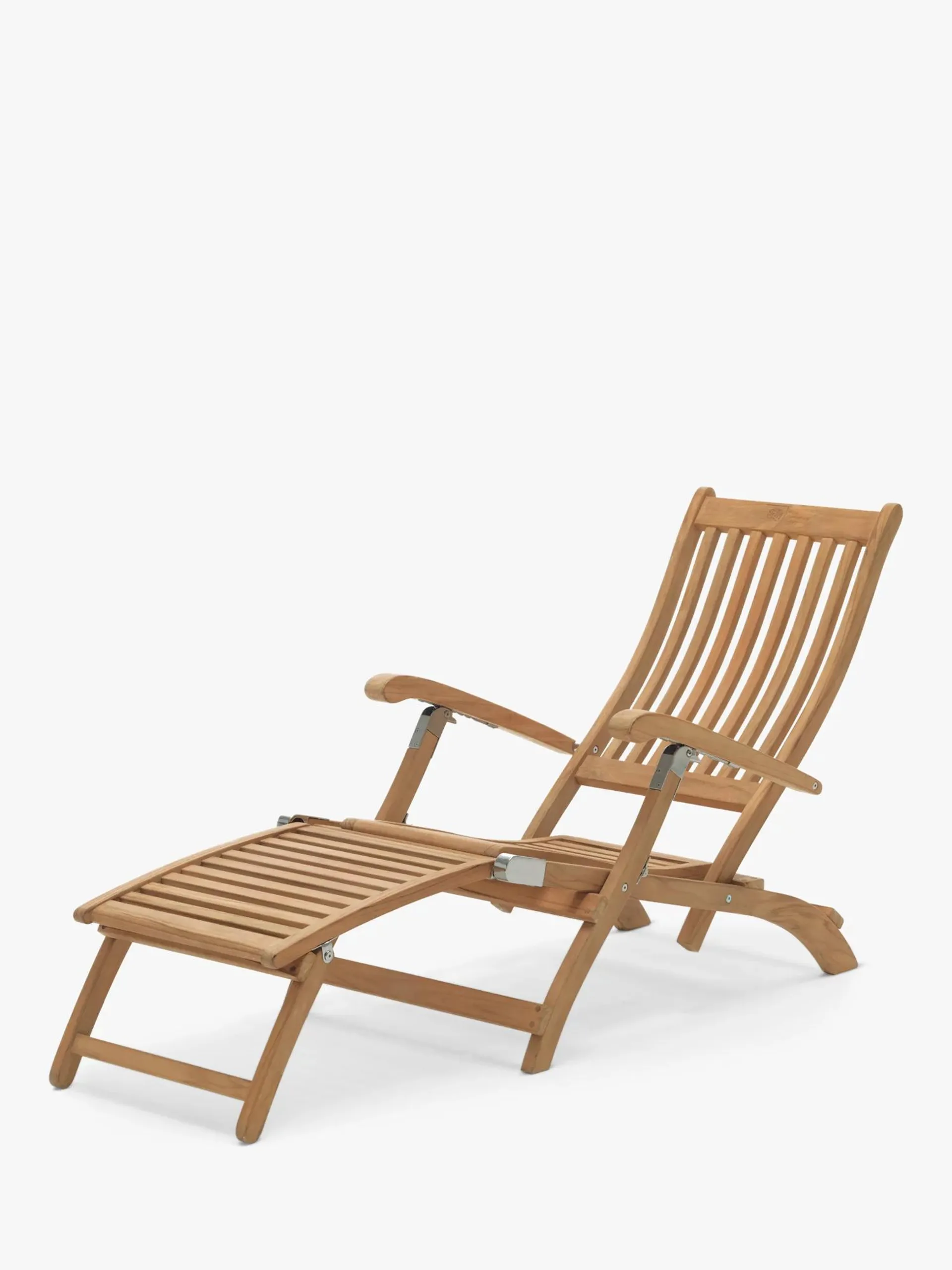 RHS Chelsea Garden Steamer Chair, FSC-Certified (Eucalyptus Wood), Natural