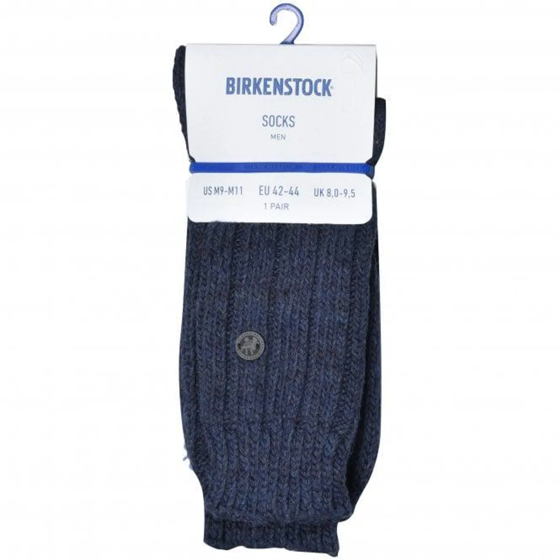 Birkenstock Cotton Twist Thick Boot Socks, Blue Nights