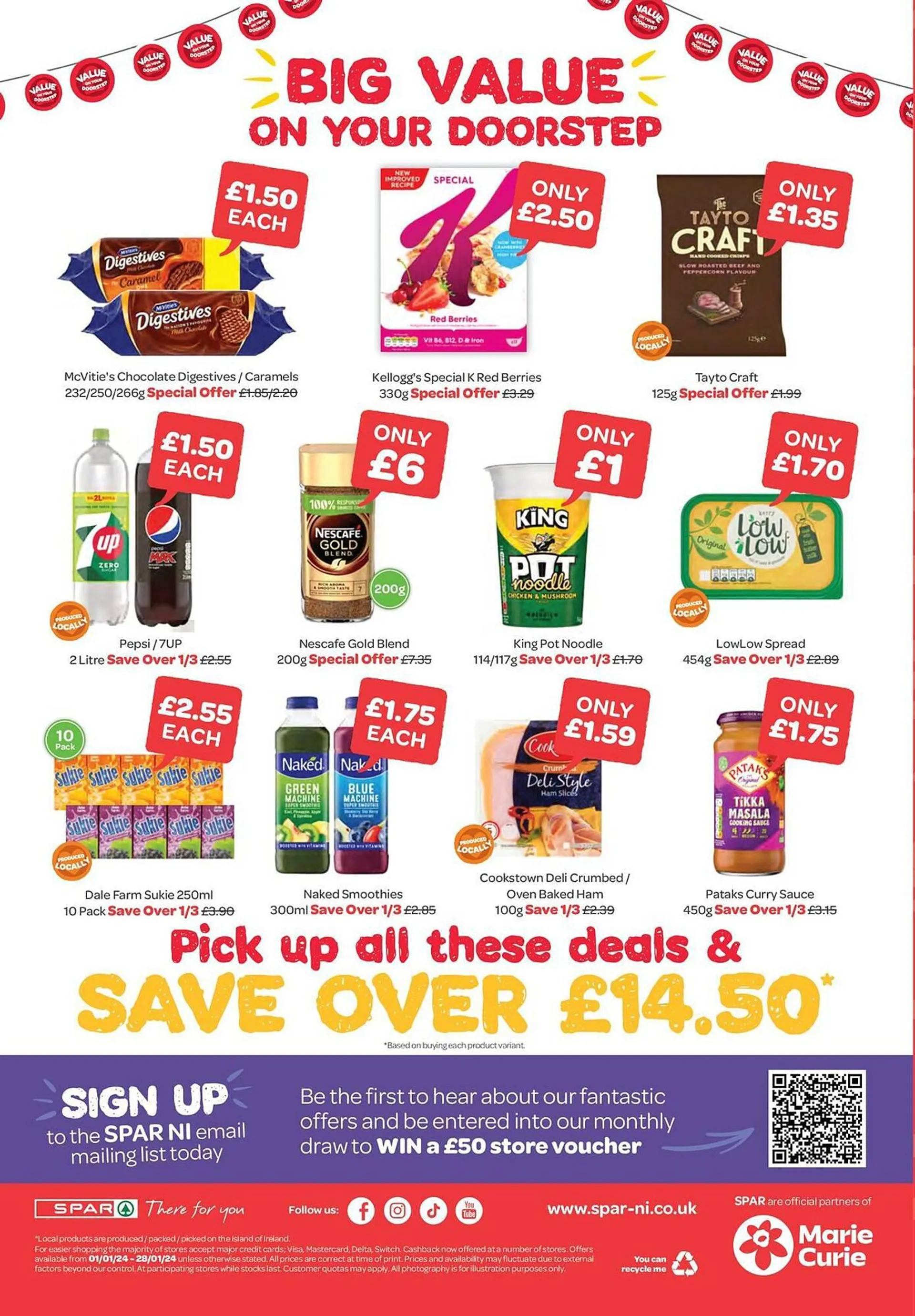 Spar leaflet from 1 January to 28 January 2024 - Catalogue Page 6