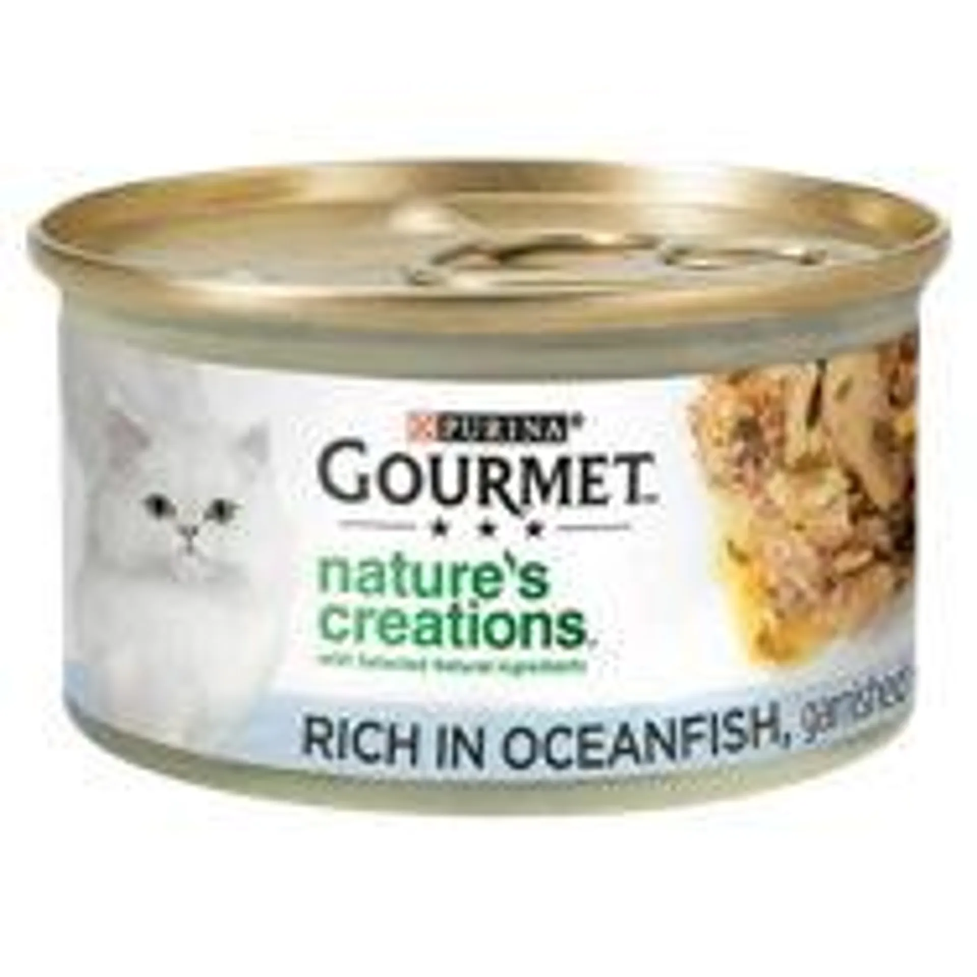 Gourmet Natures Creations Ocean Fish Cat Food Tin