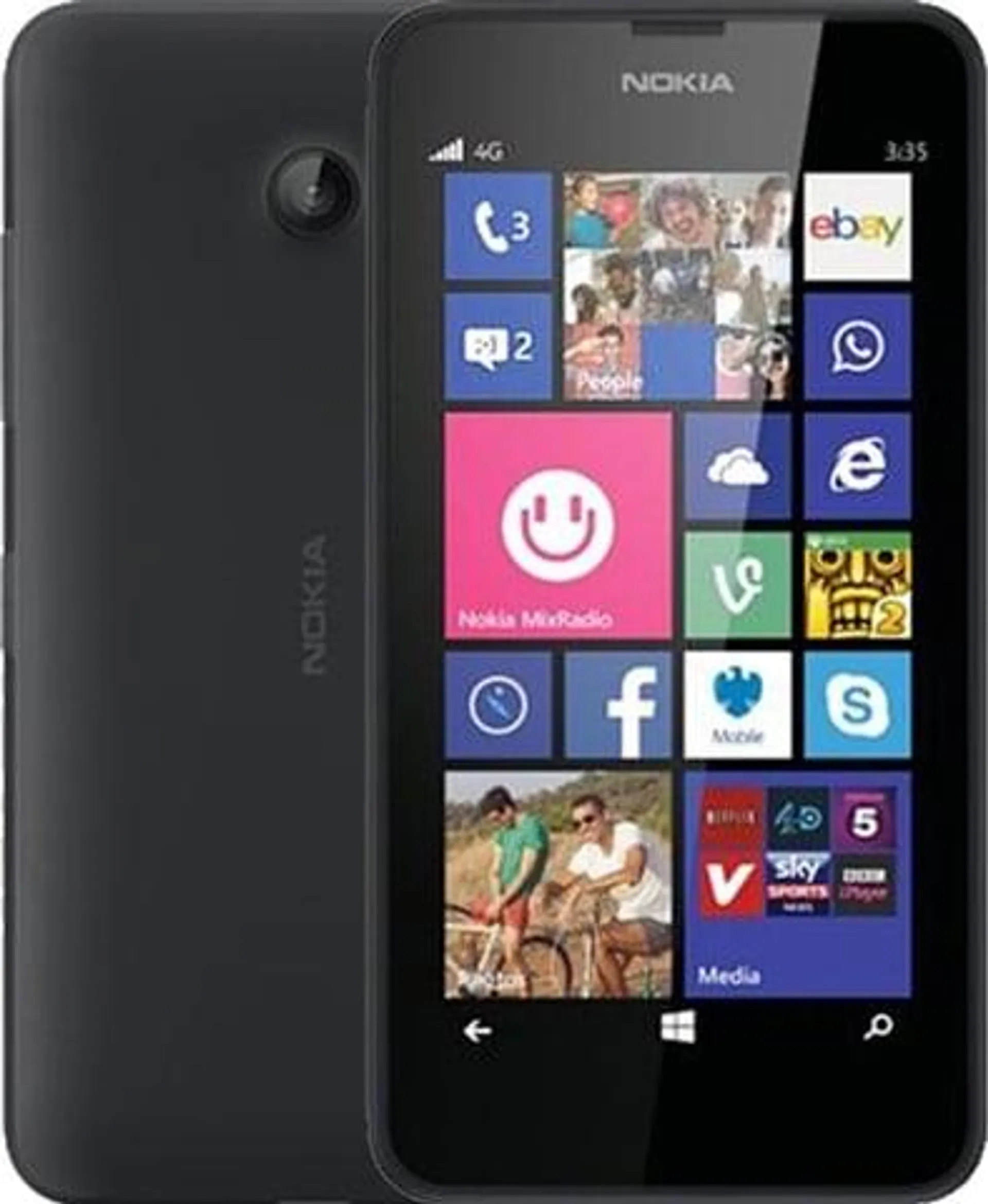 Nokia Lumia 635 Black, Unlocked C